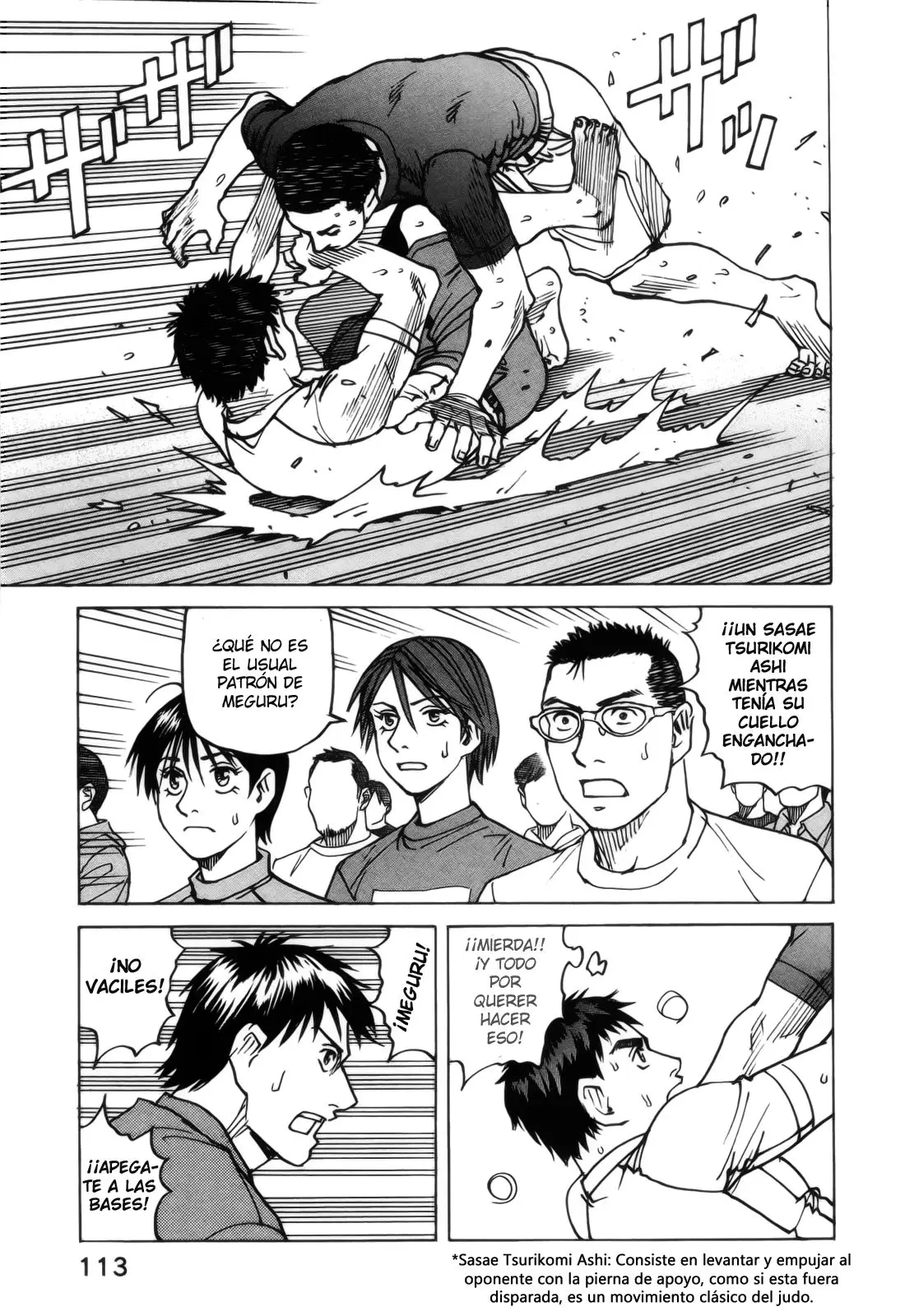 All Rounder Meguru capítulo 110, página 9