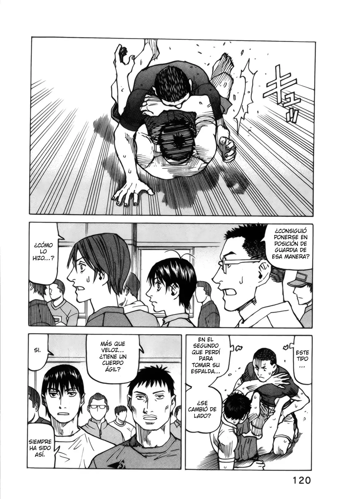 All Rounder Meguru capítulo 110, página 16