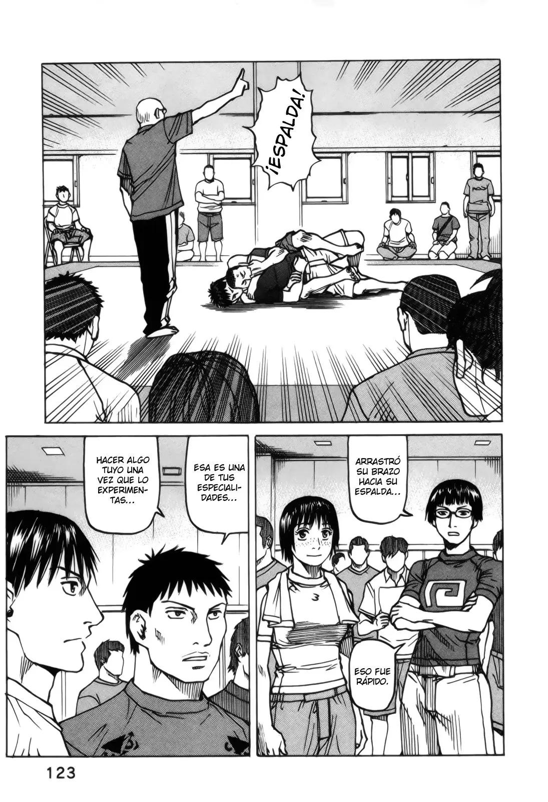 All Rounder Meguru capítulo 110, página 19