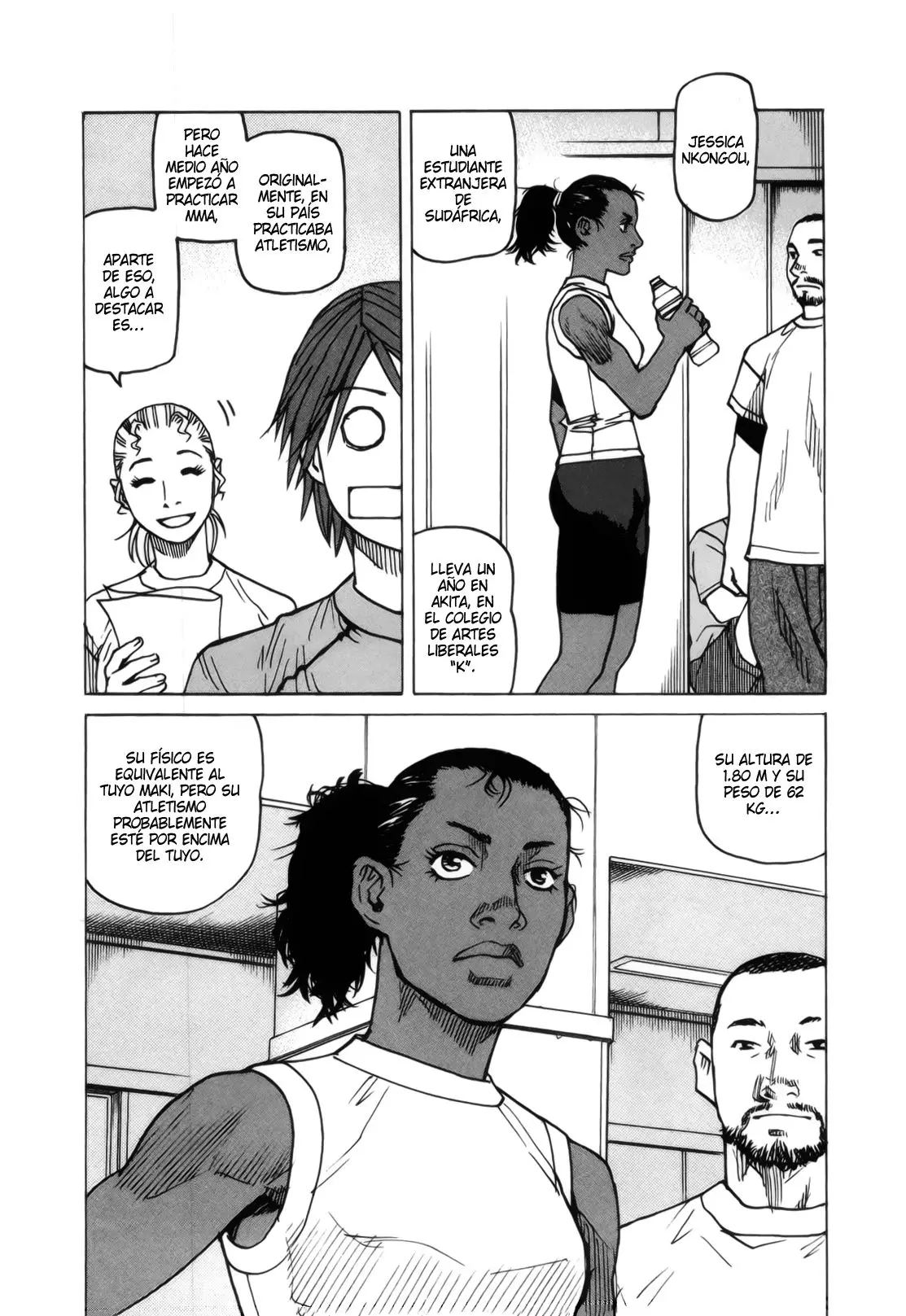 All Rounder Meguru capítulo 112, página 2