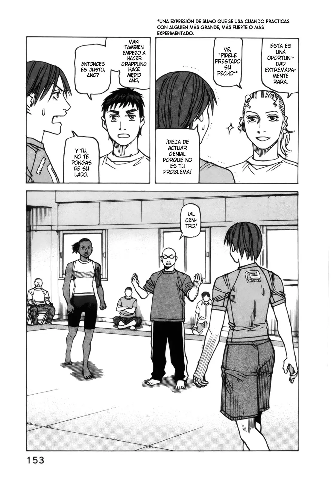 All Rounder Meguru capítulo 112, página 3