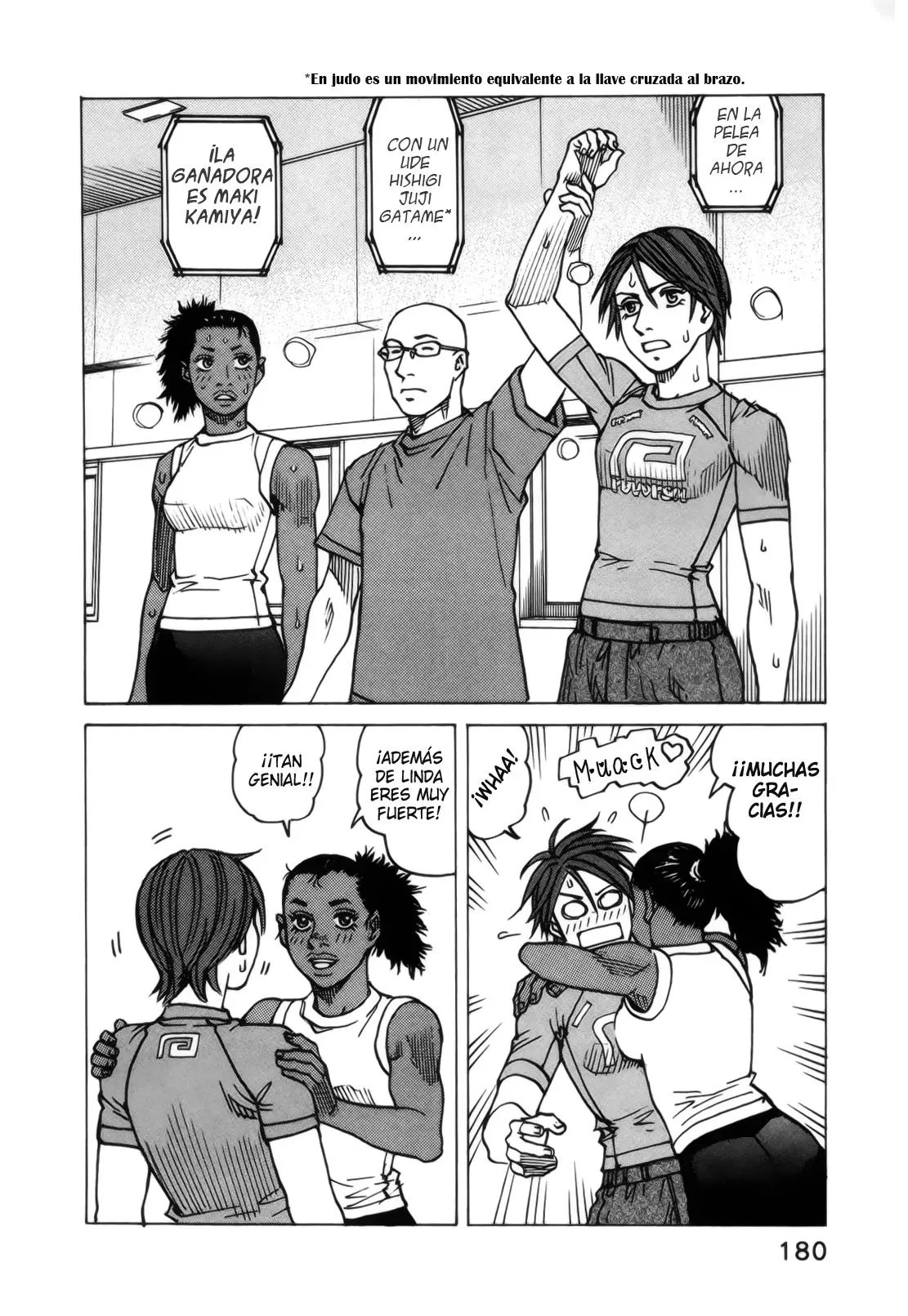 All Rounder Meguru capítulo 113, página 8
