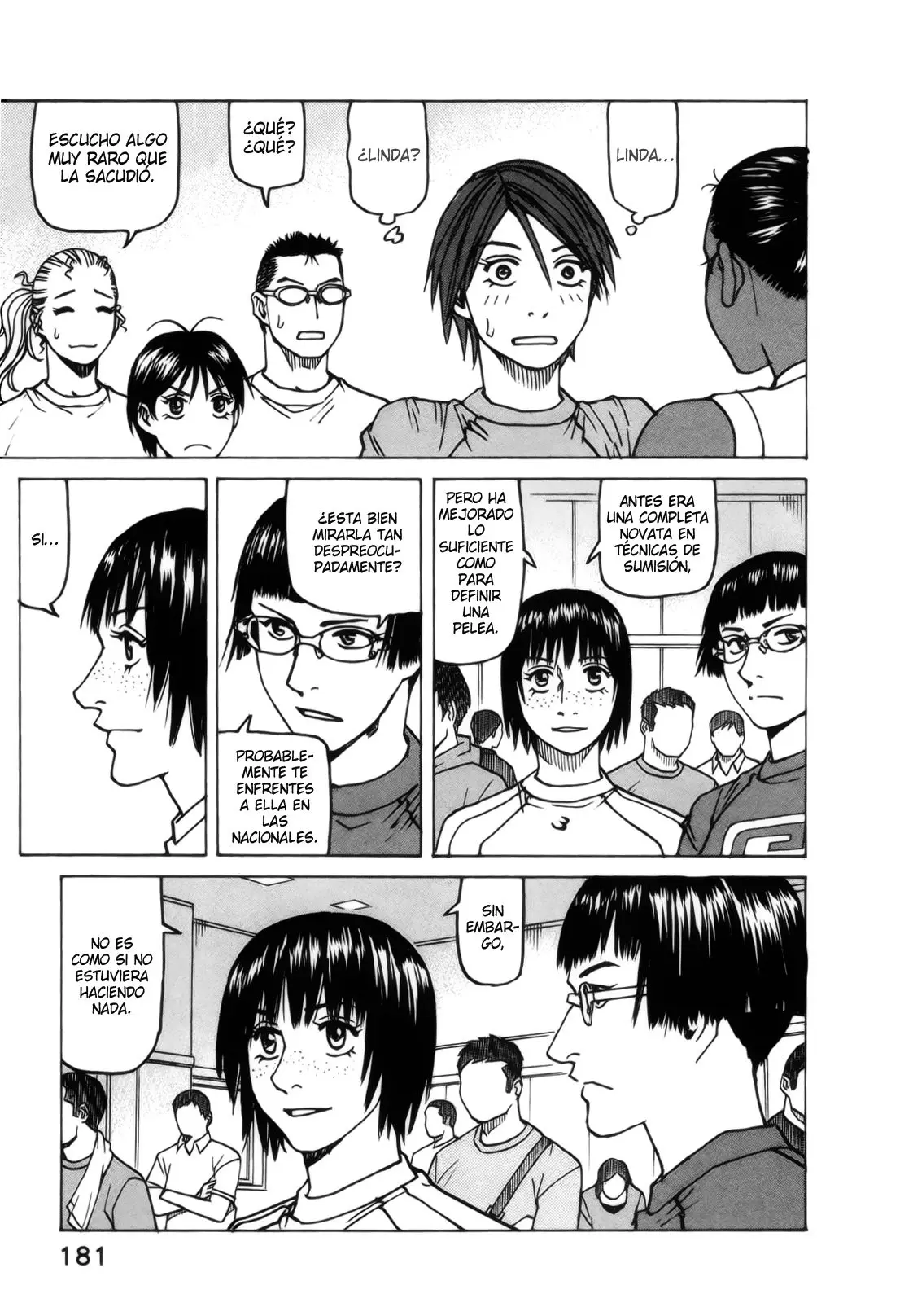 All Rounder Meguru capítulo 113, página 9