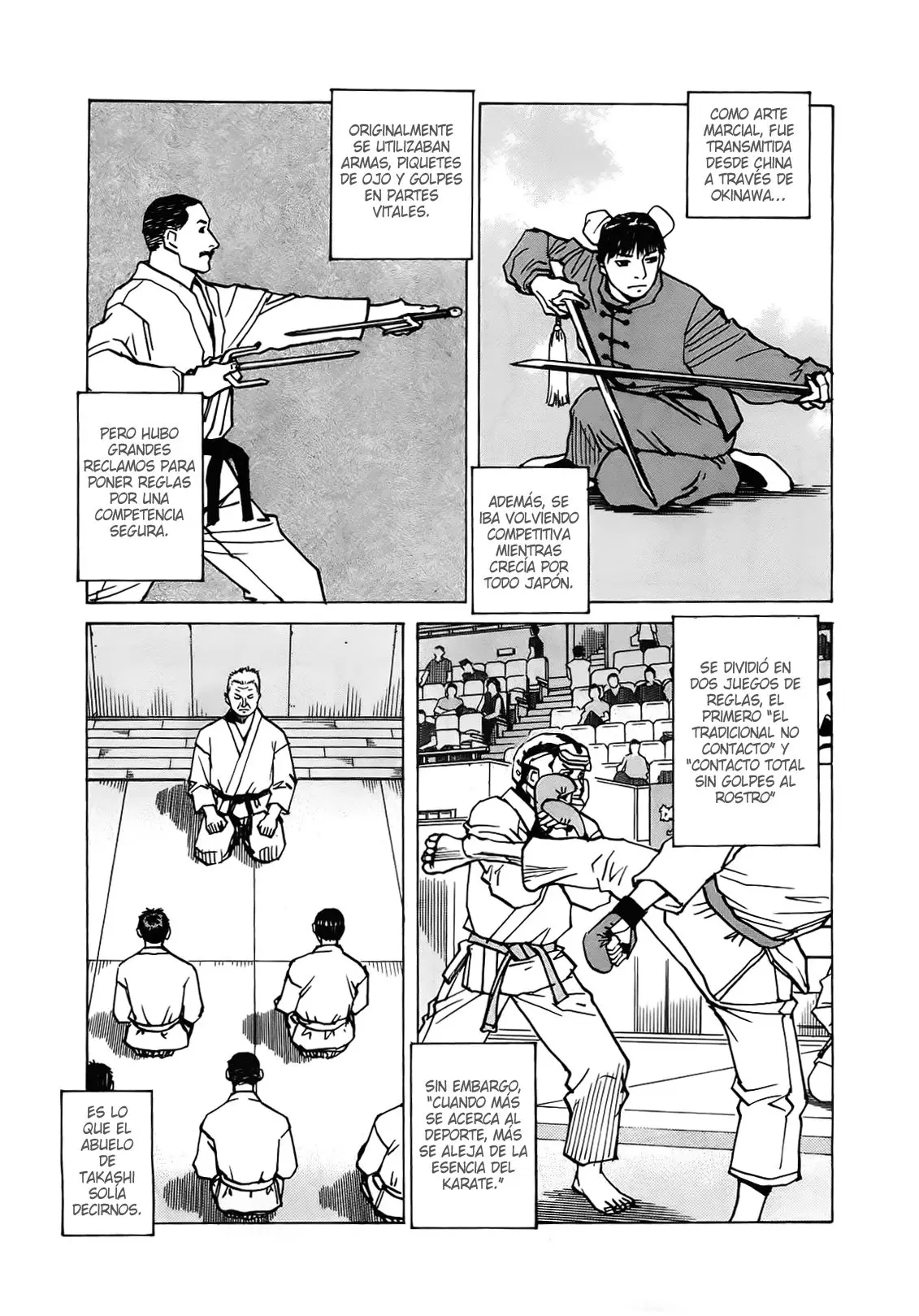 All Rounder Meguru capítulo 115, página 3