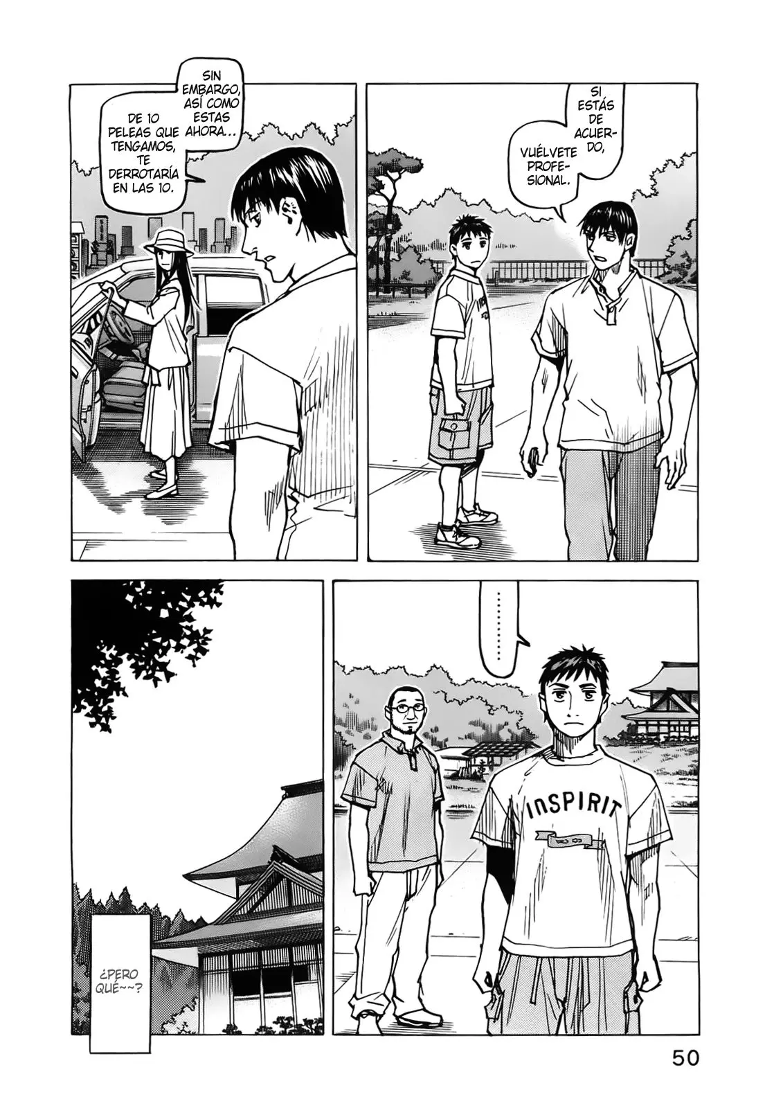All Rounder Meguru capítulo 116, página 8