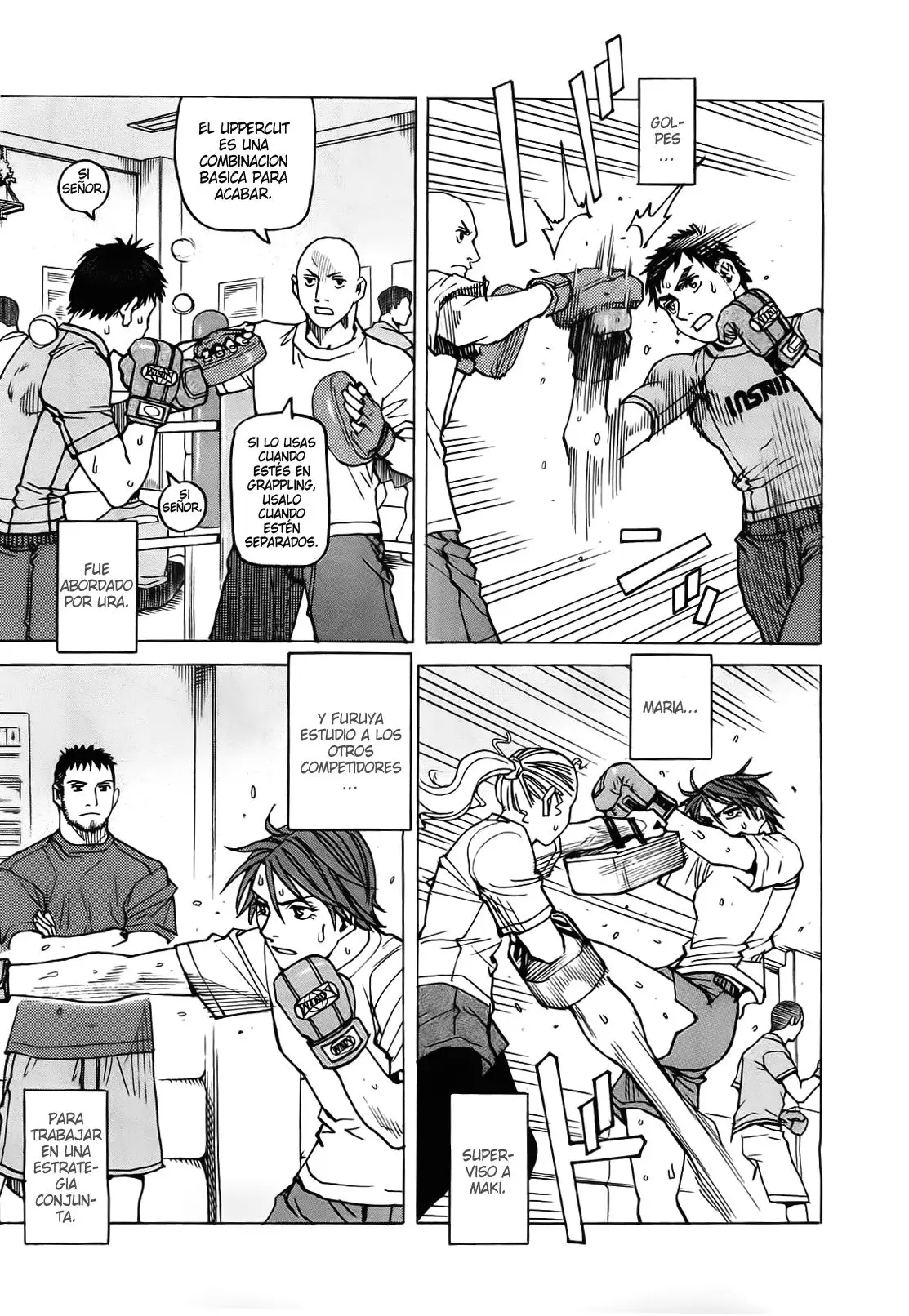 All Rounder Meguru capítulo 116, página 17