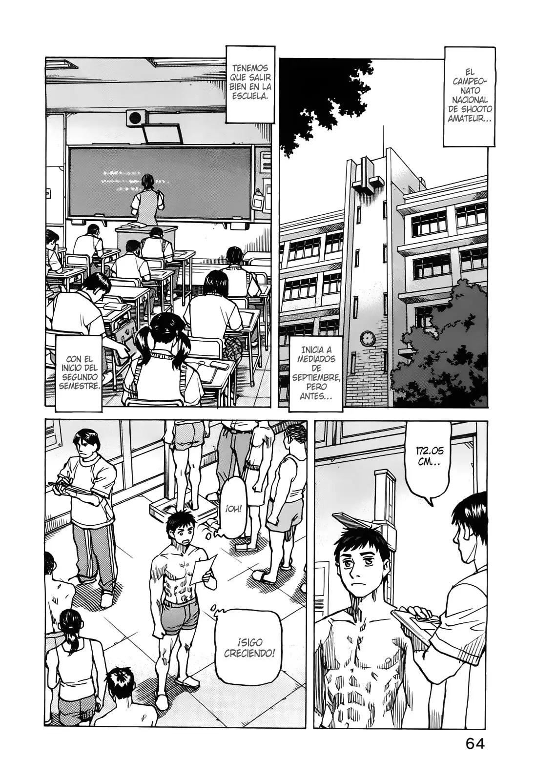 All Rounder Meguru capítulo 117, página 2