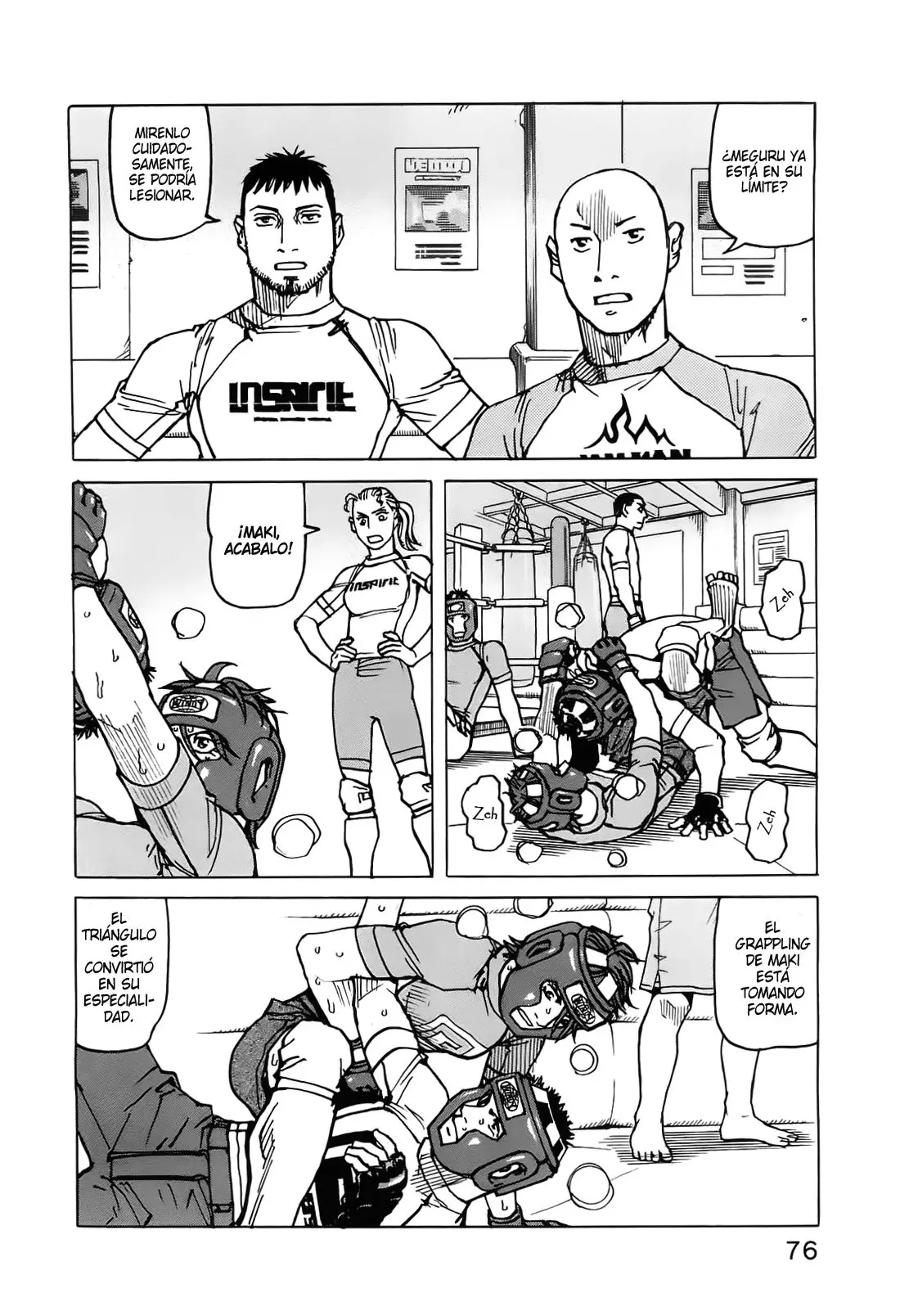 All Rounder Meguru capítulo 117, página 14