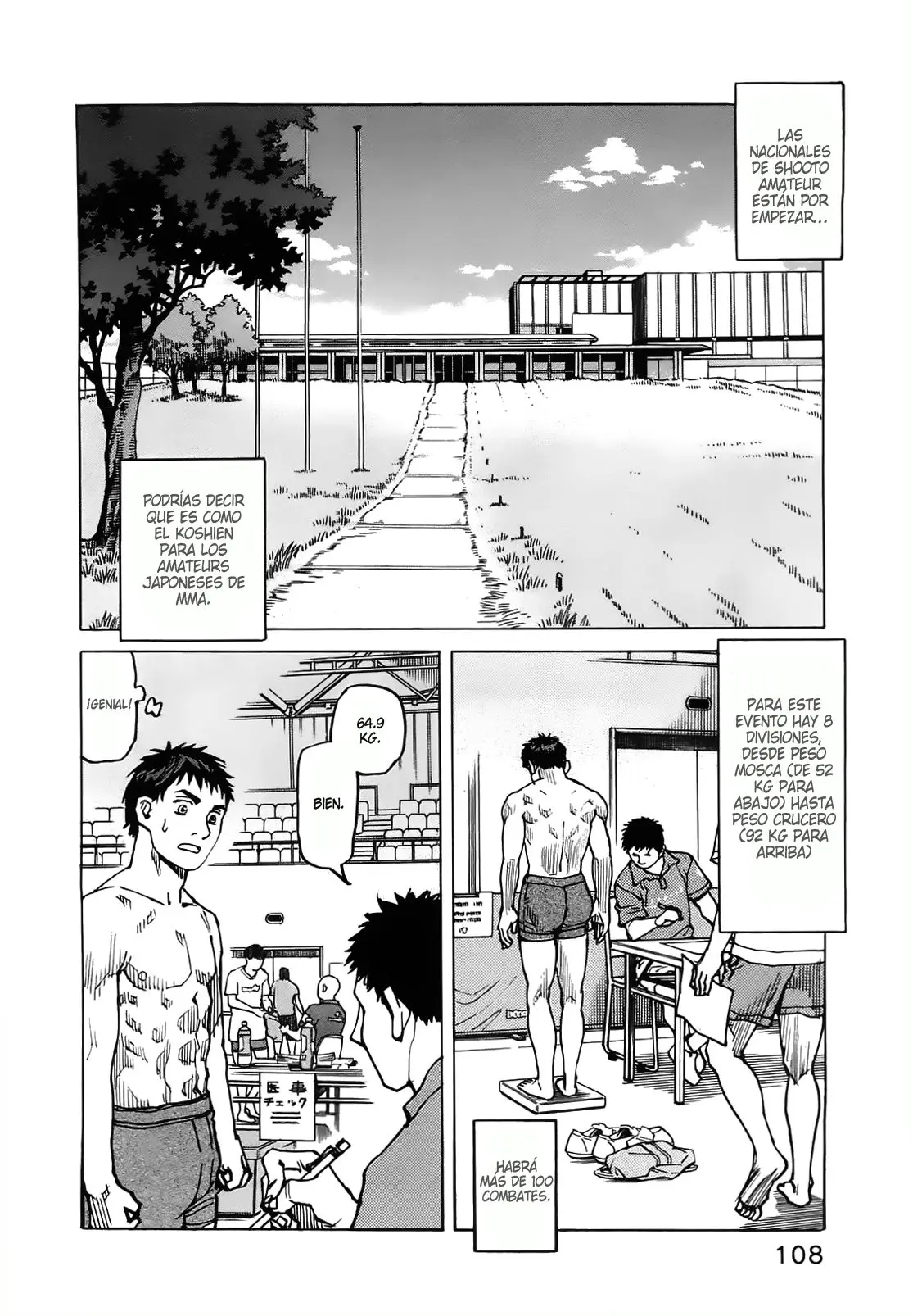 All Rounder Meguru capítulo 119, página 3