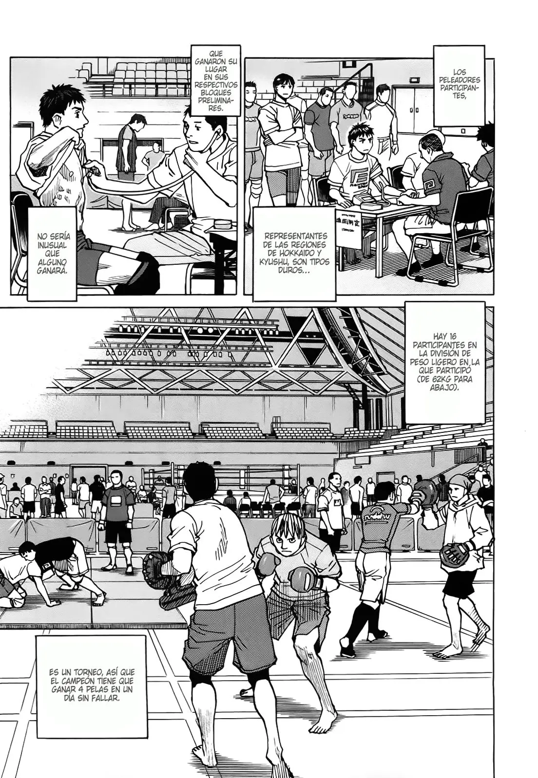 All Rounder Meguru capítulo 119, página 4