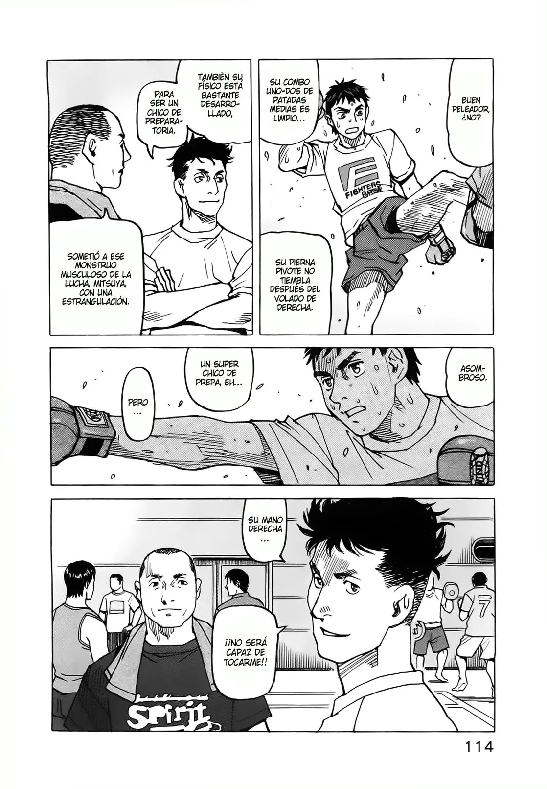 All Rounder Meguru capítulo 119, página 9