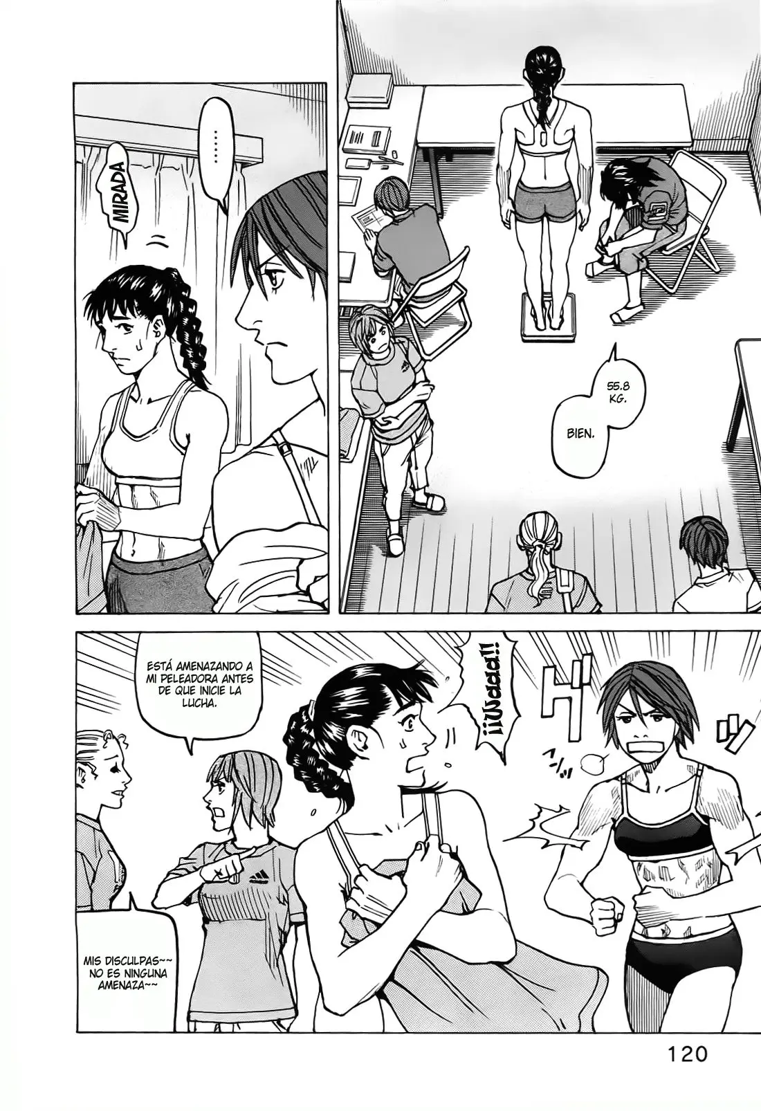 All Rounder Meguru capítulo 119, página 15