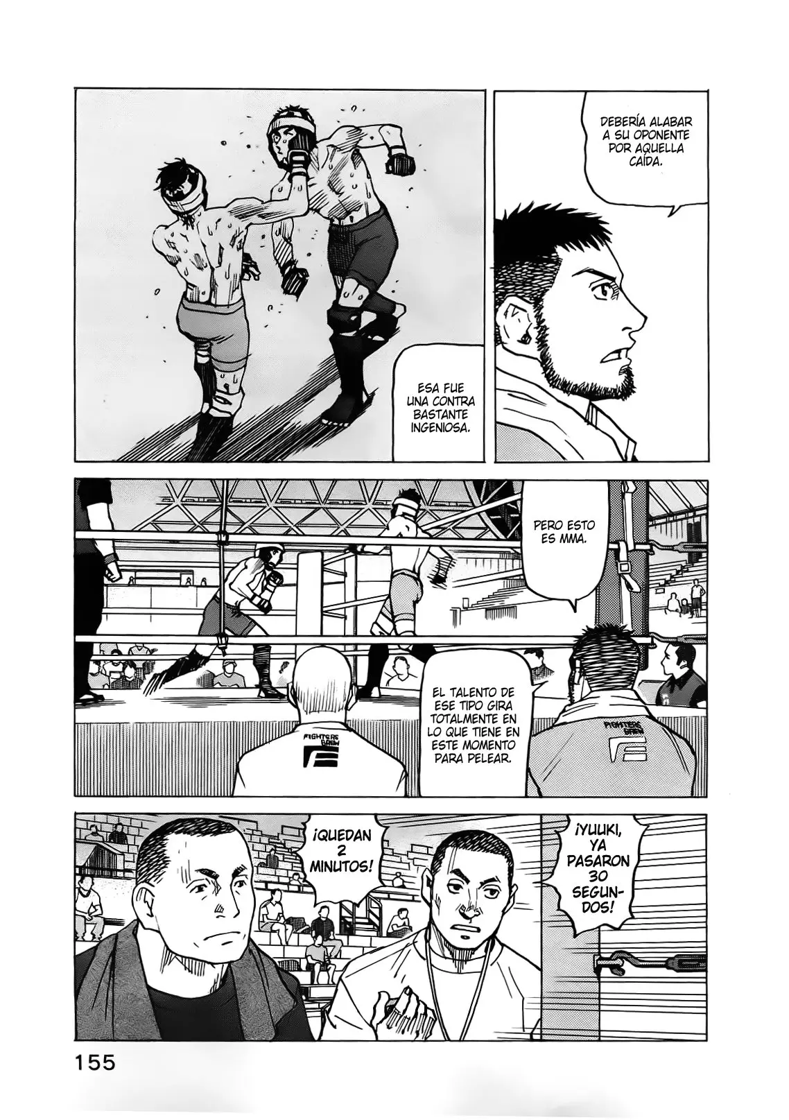 All Rounder Meguru capítulo 121, página 3