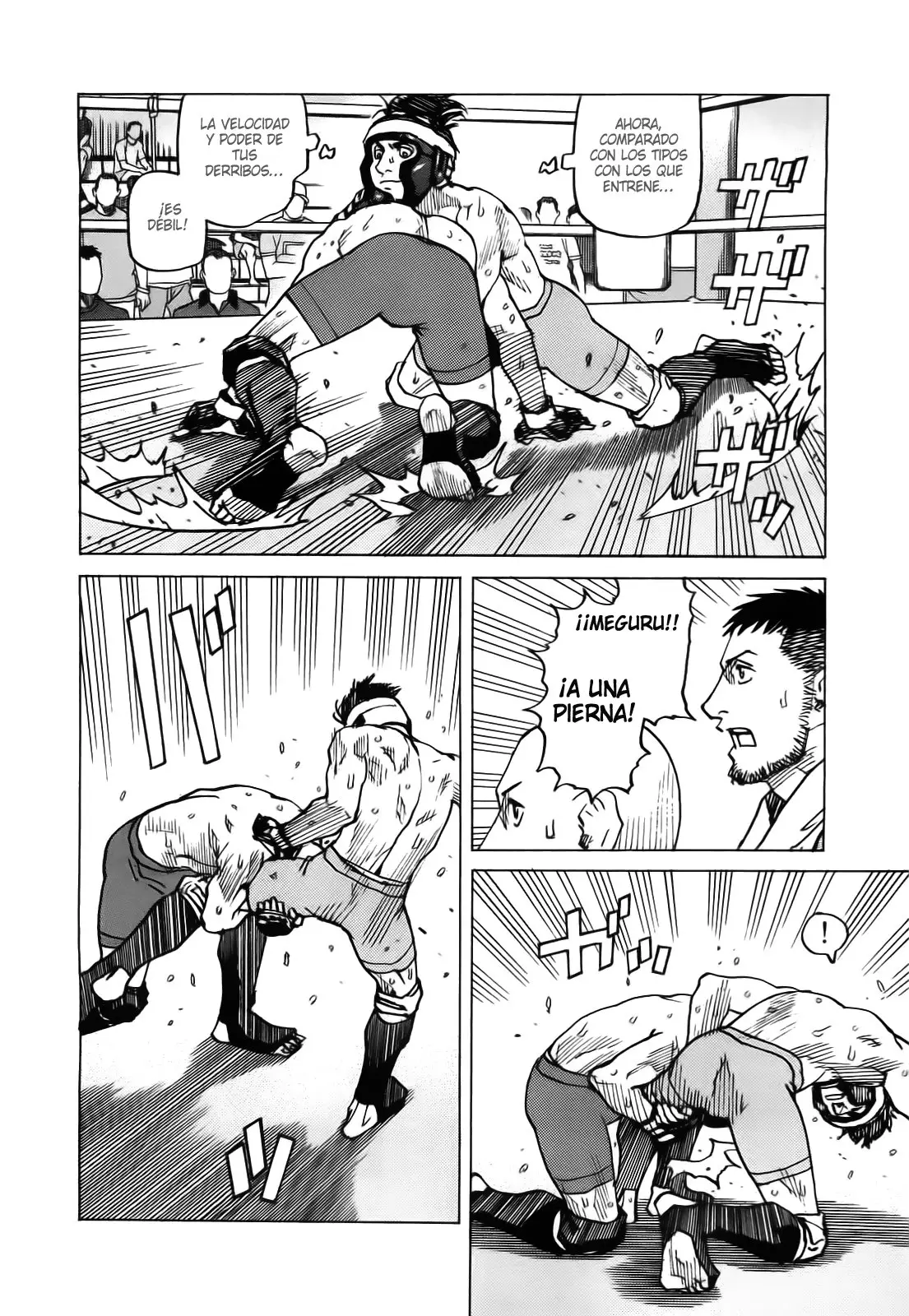 All Rounder Meguru capítulo 121, página 8