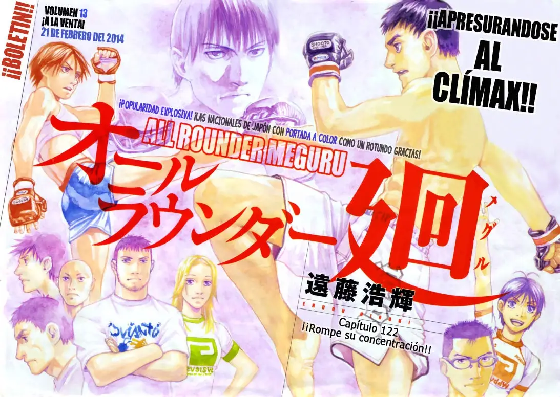 All Rounder Meguru capítulo 122, página 2