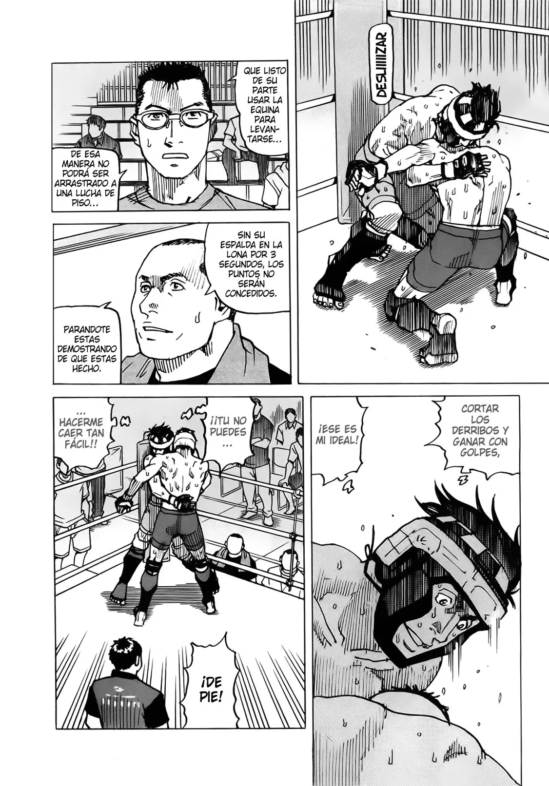 All Rounder Meguru capítulo 122, página 14