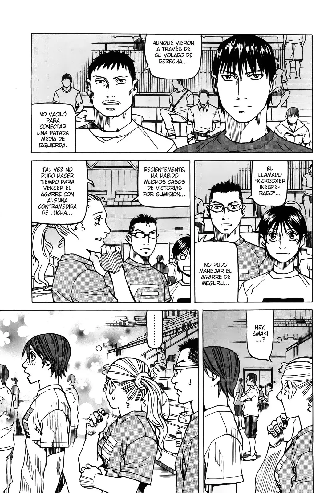 All Rounder Meguru capítulo 123, página 19