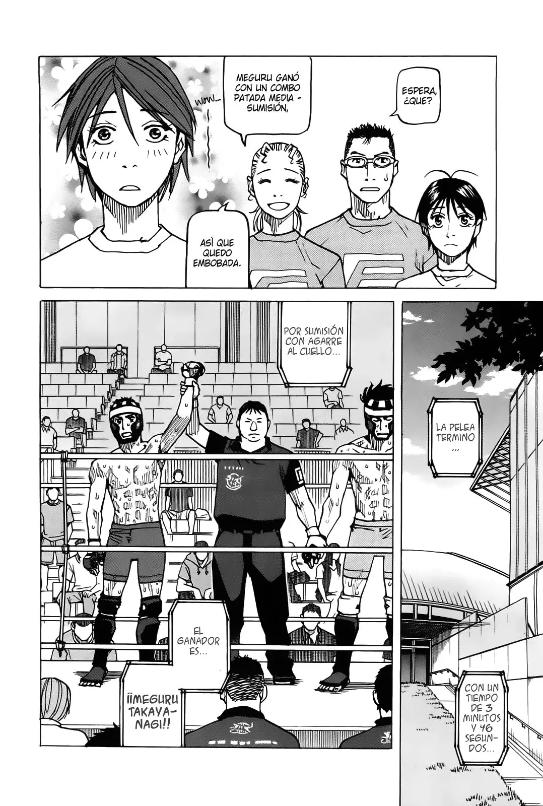 All Rounder Meguru capítulo 123, página 20