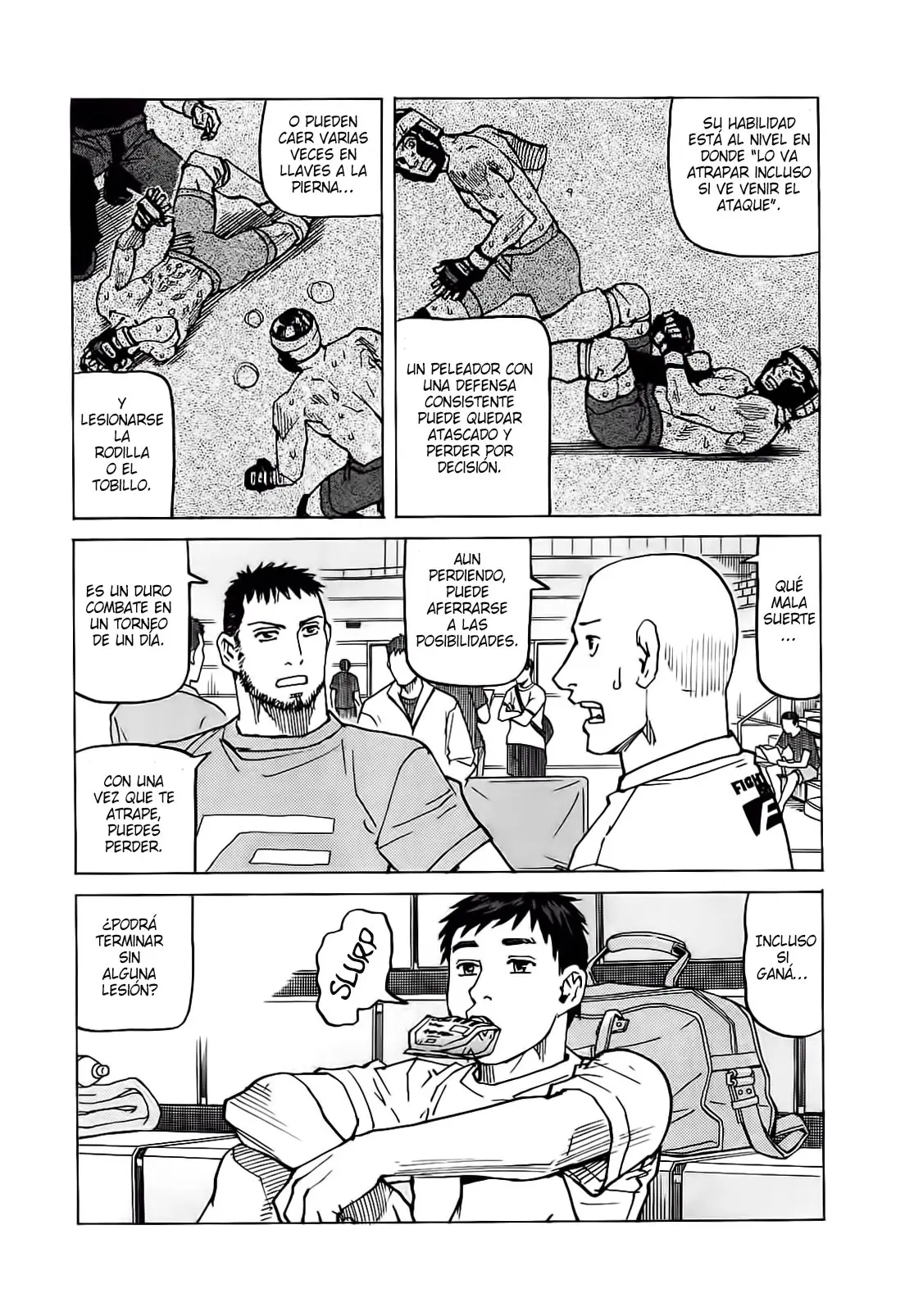 All Rounder Meguru capítulo 124, página 3