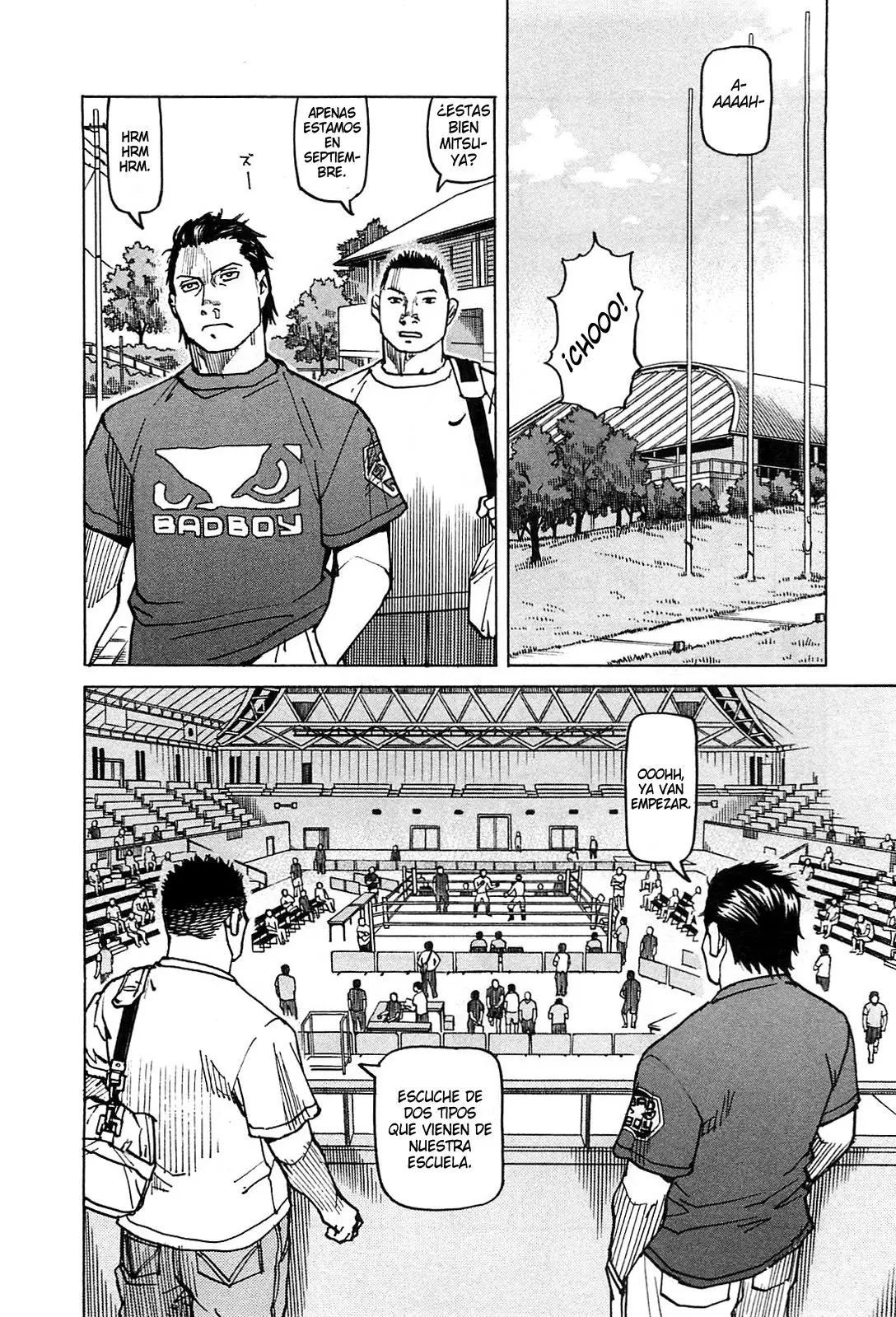 All Rounder Meguru capítulo 124, página 6