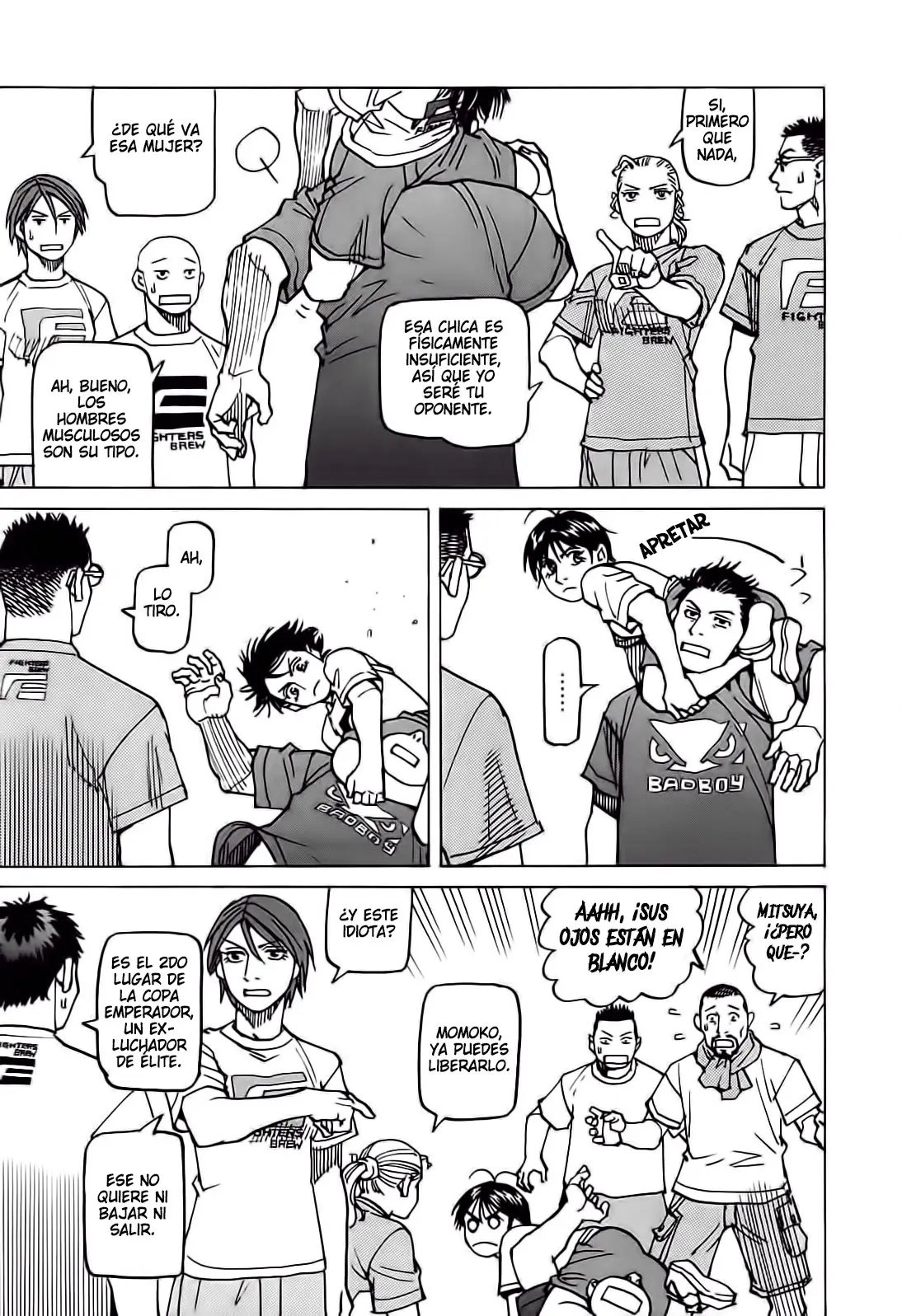 All Rounder Meguru capítulo 124, página 11