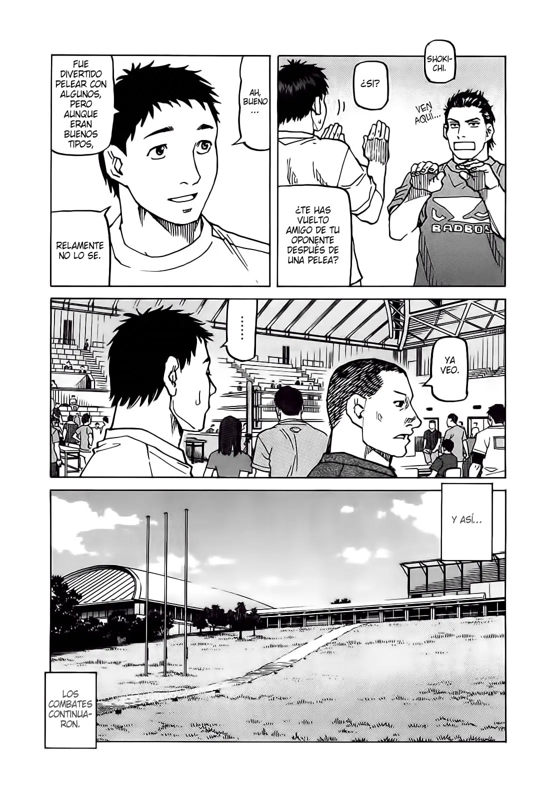 All Rounder Meguru capítulo 124, página 13