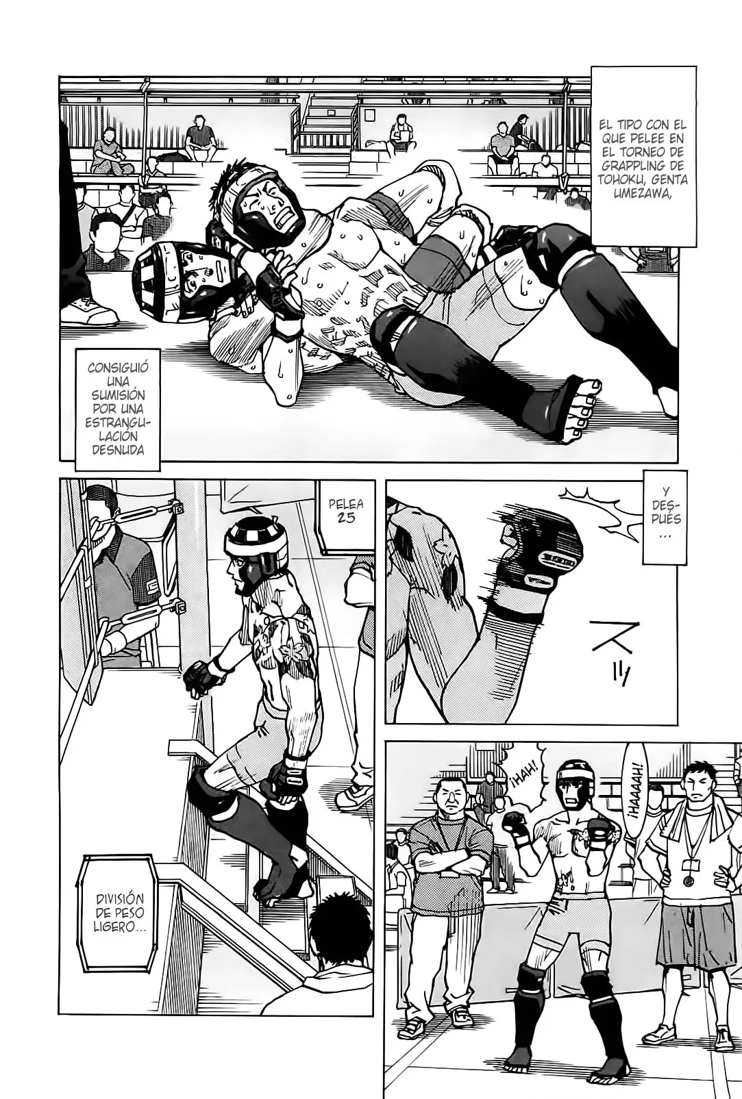 All Rounder Meguru capítulo 124, página 14