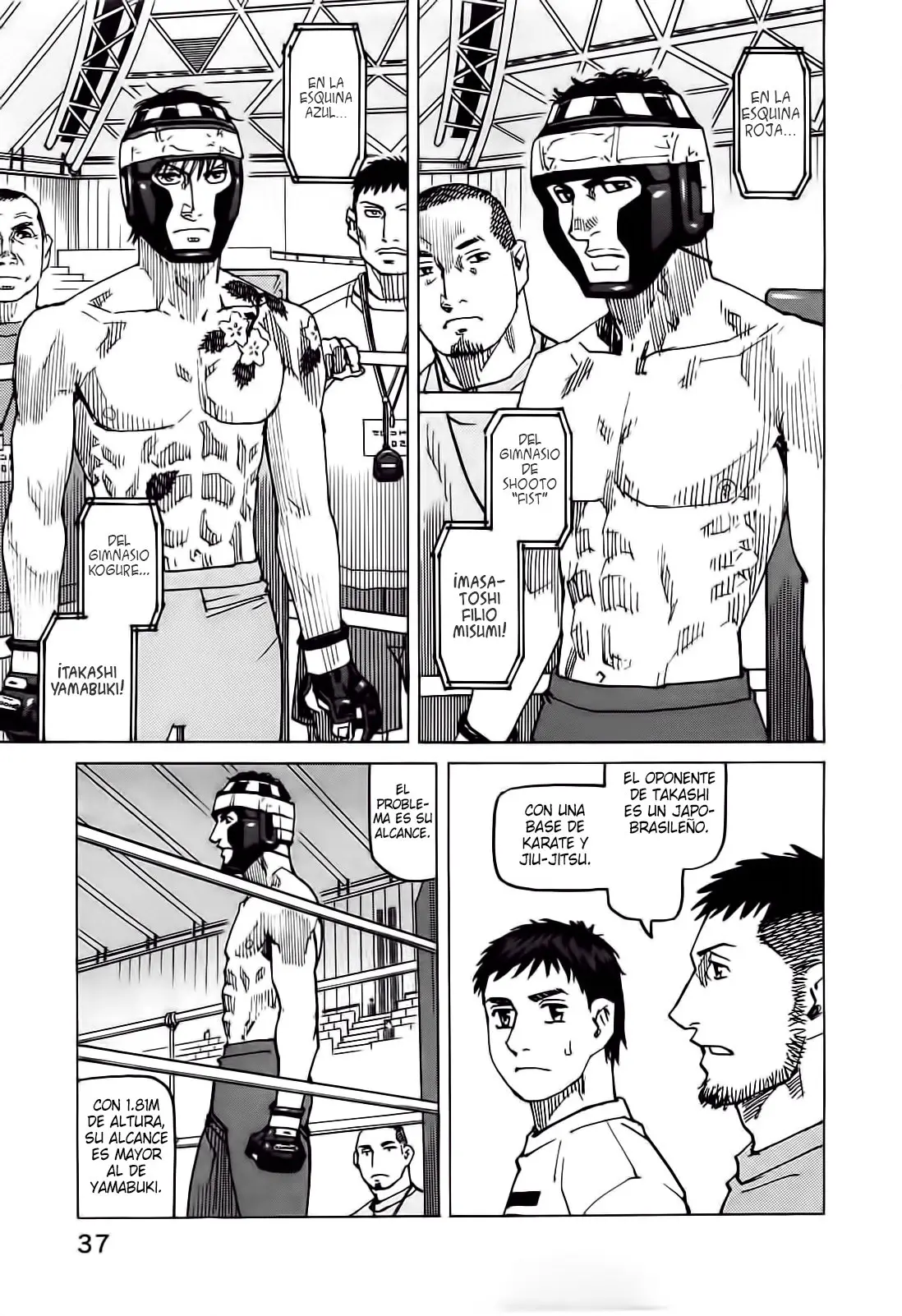 All Rounder Meguru capítulo 124, página 15