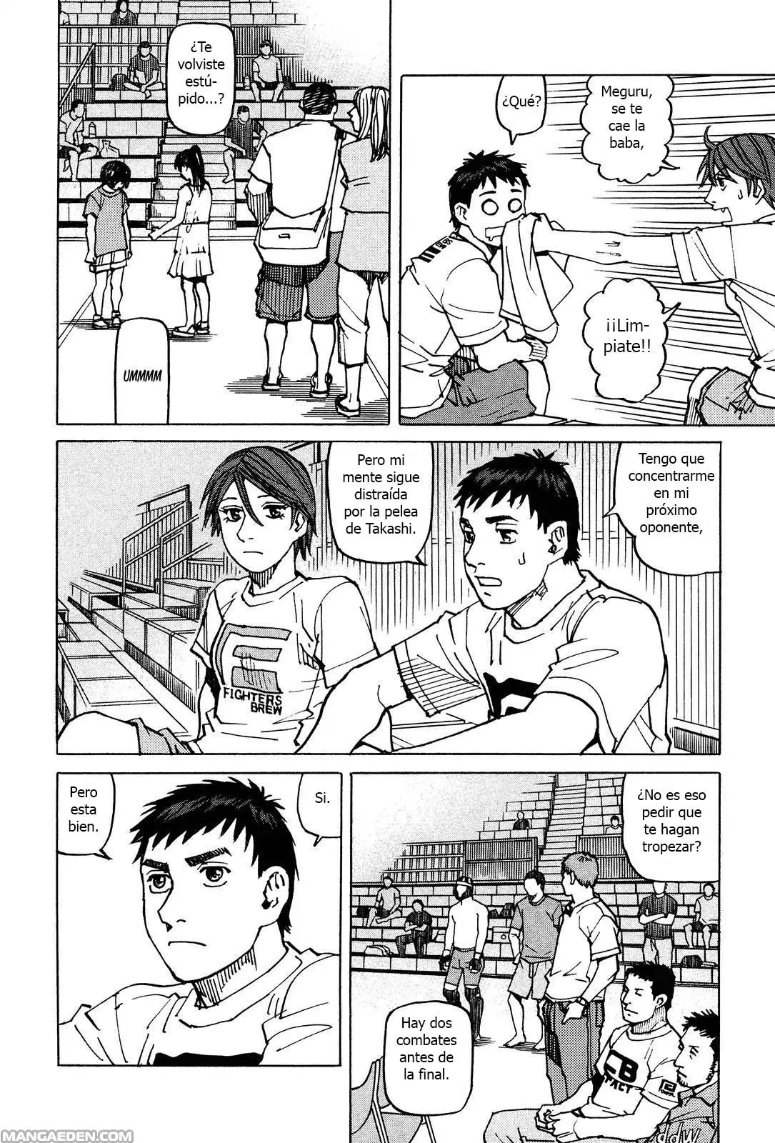 All Rounder Meguru capítulo 125, página 14