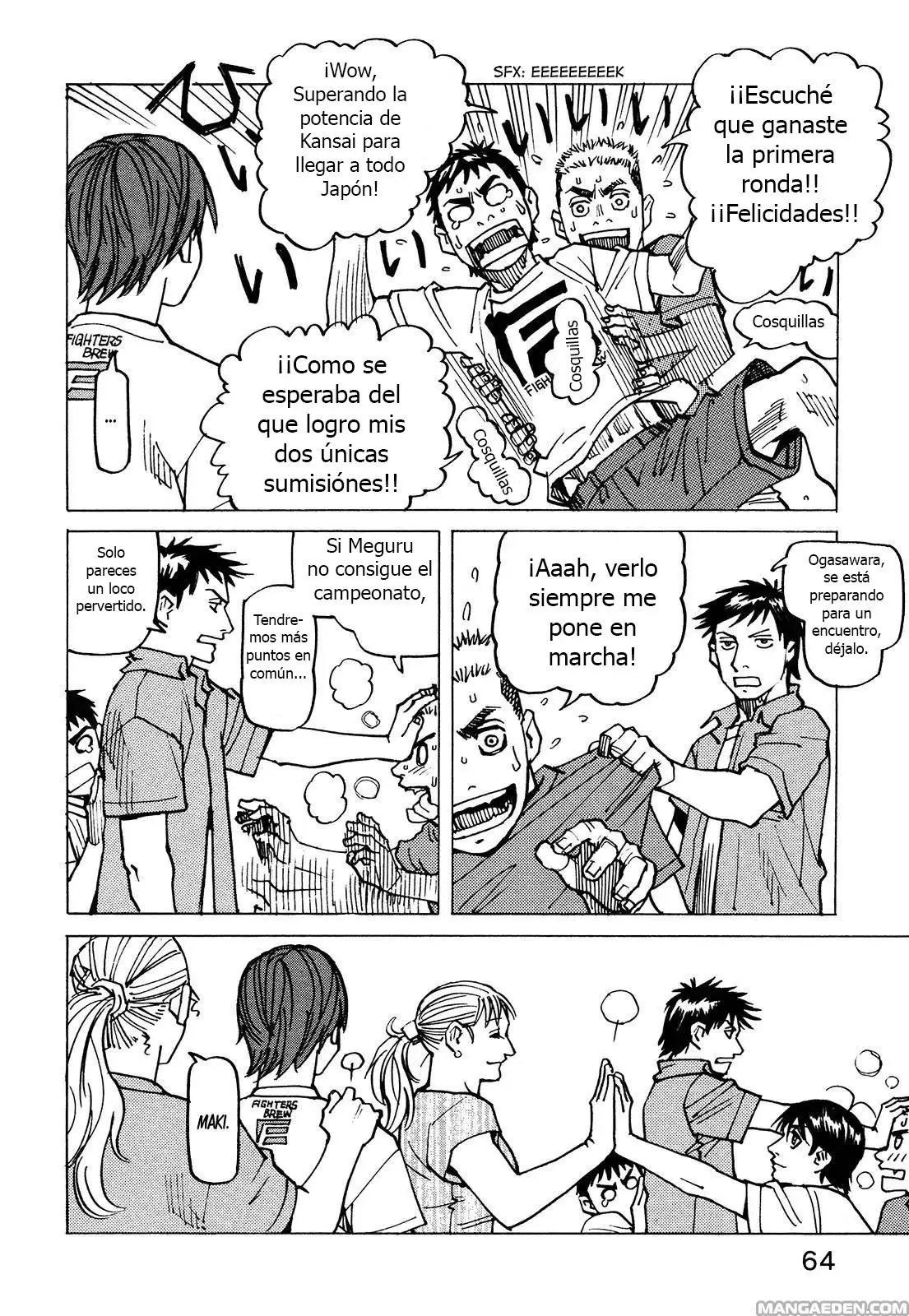 All Rounder Meguru capítulo 125, página 18