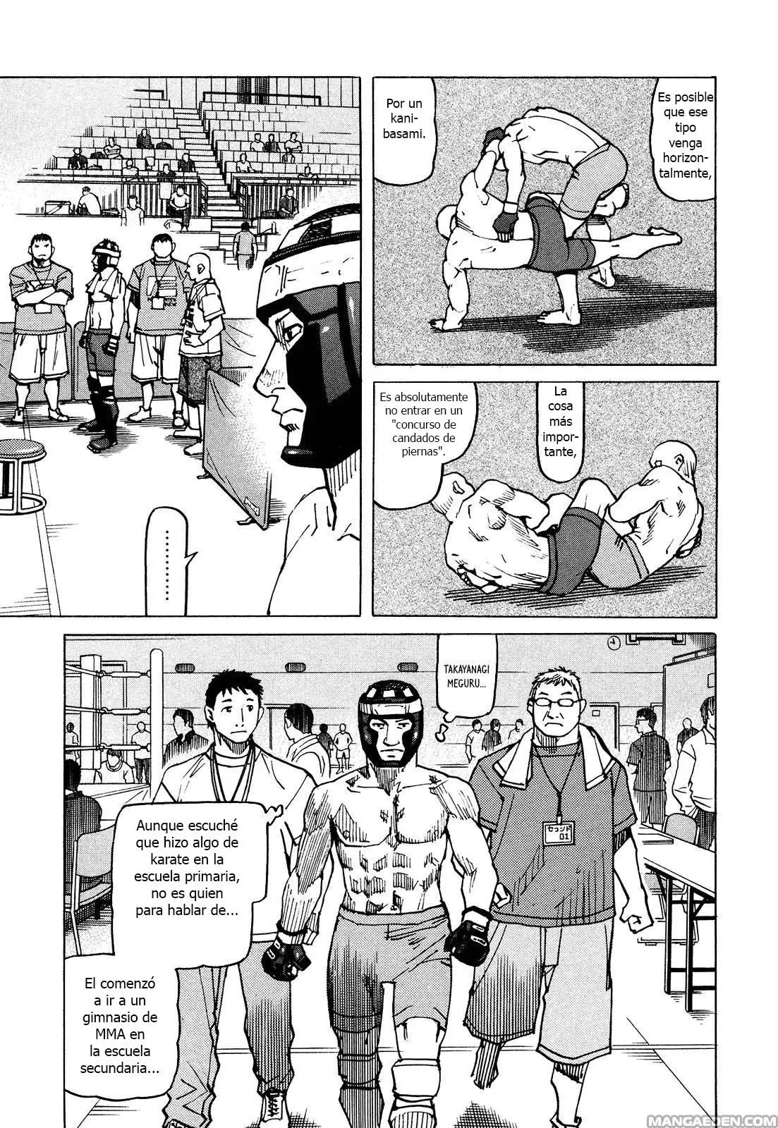 All Rounder Meguru capítulo 126, página 3
