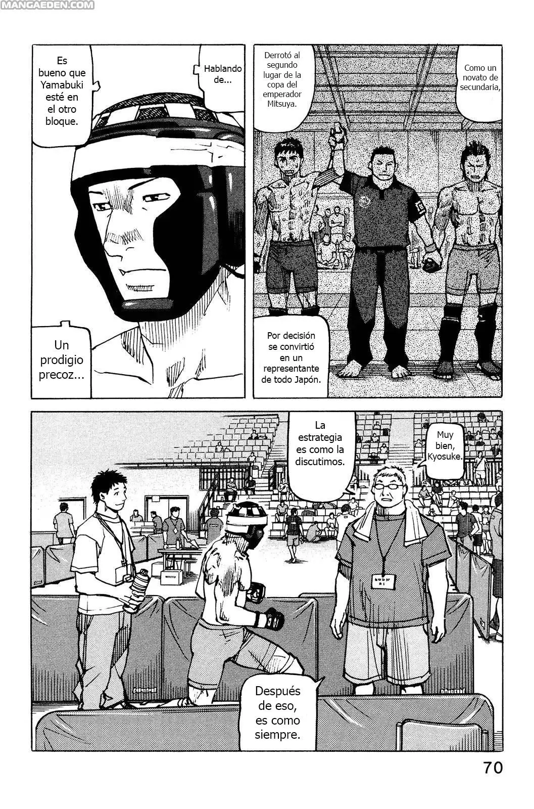 All Rounder Meguru capítulo 126, página 4