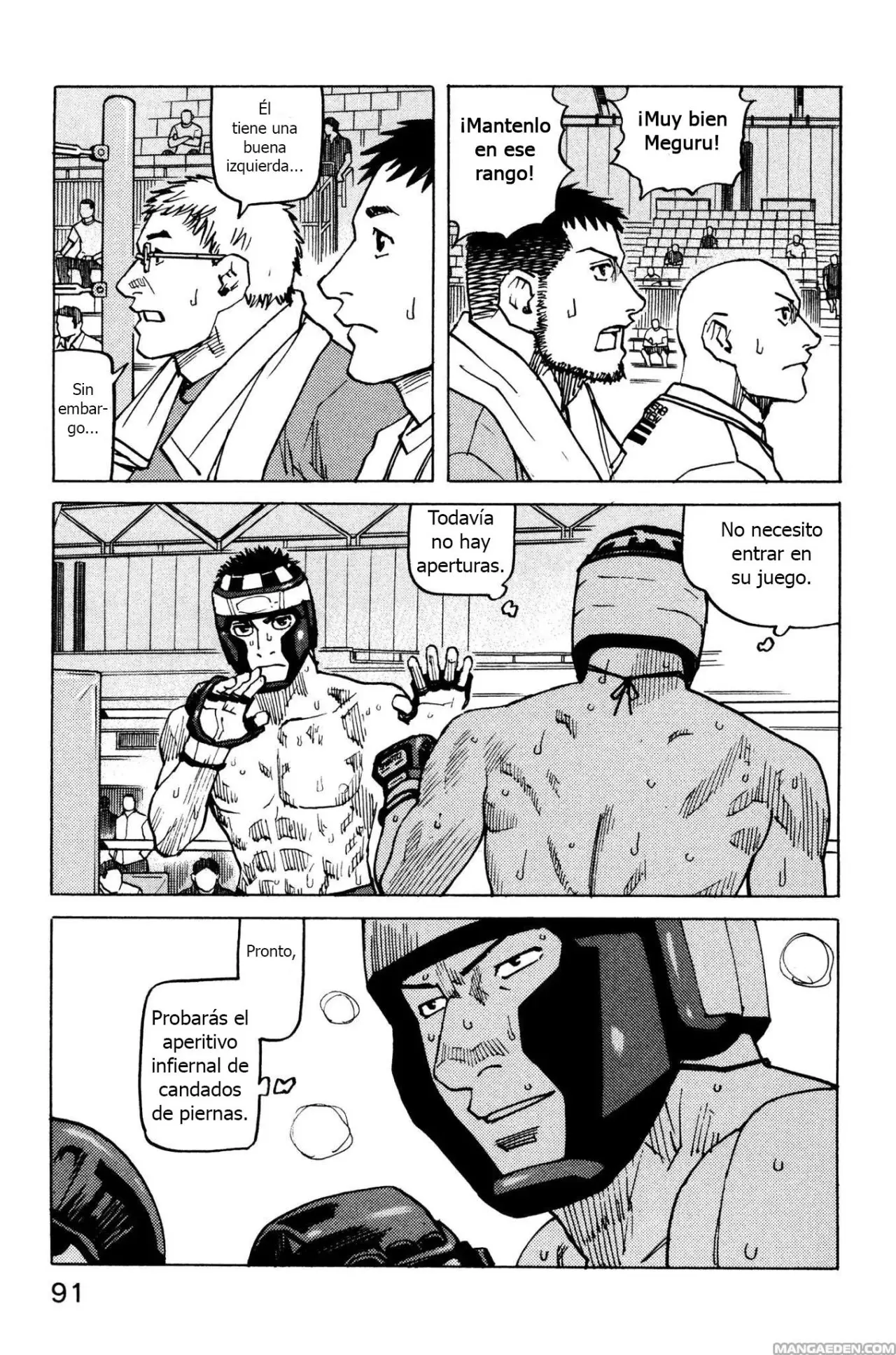 All Rounder Meguru capítulo 127, página 3