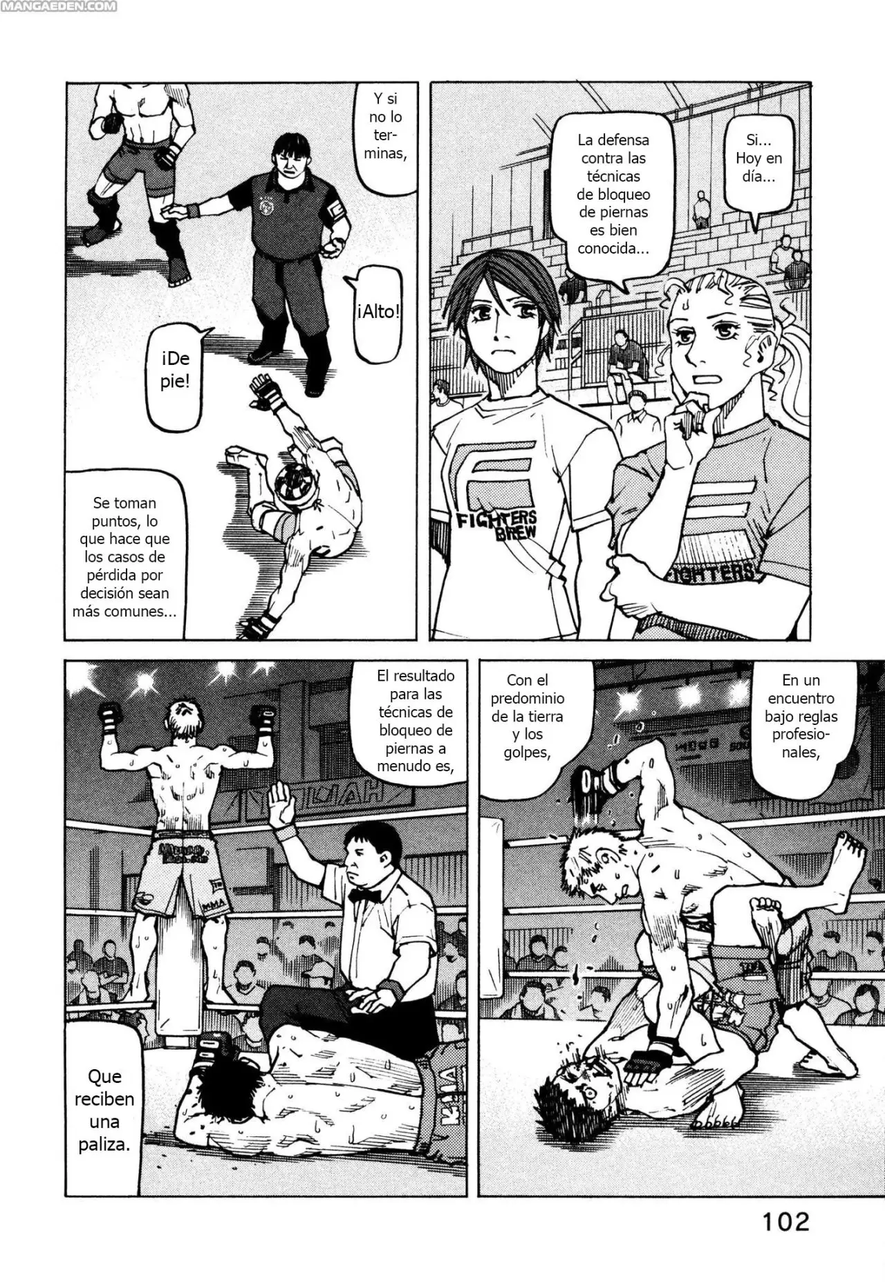All Rounder Meguru capítulo 127, página 14