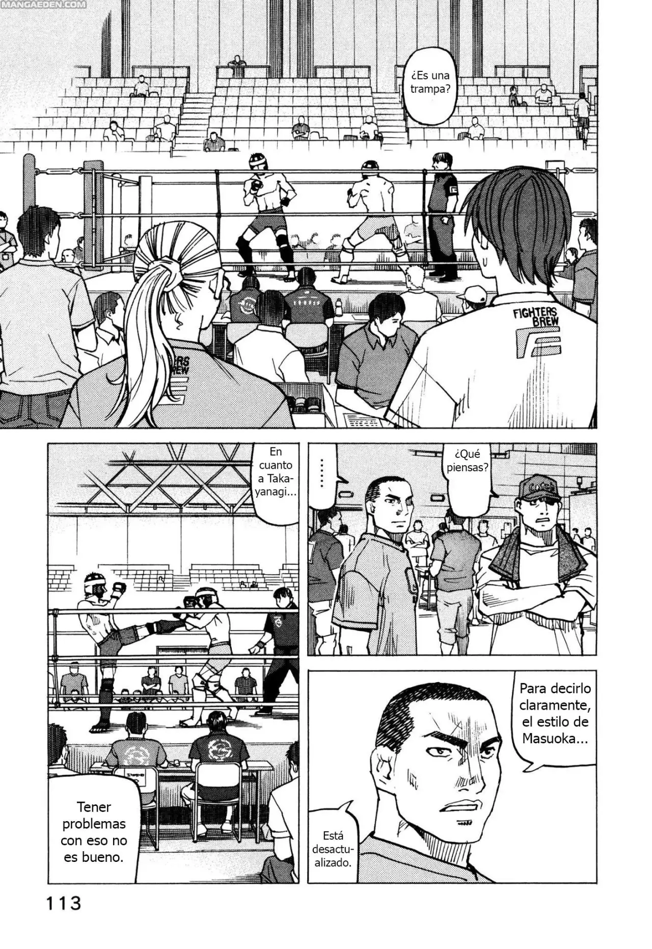 All Rounder Meguru capítulo 128, página 5