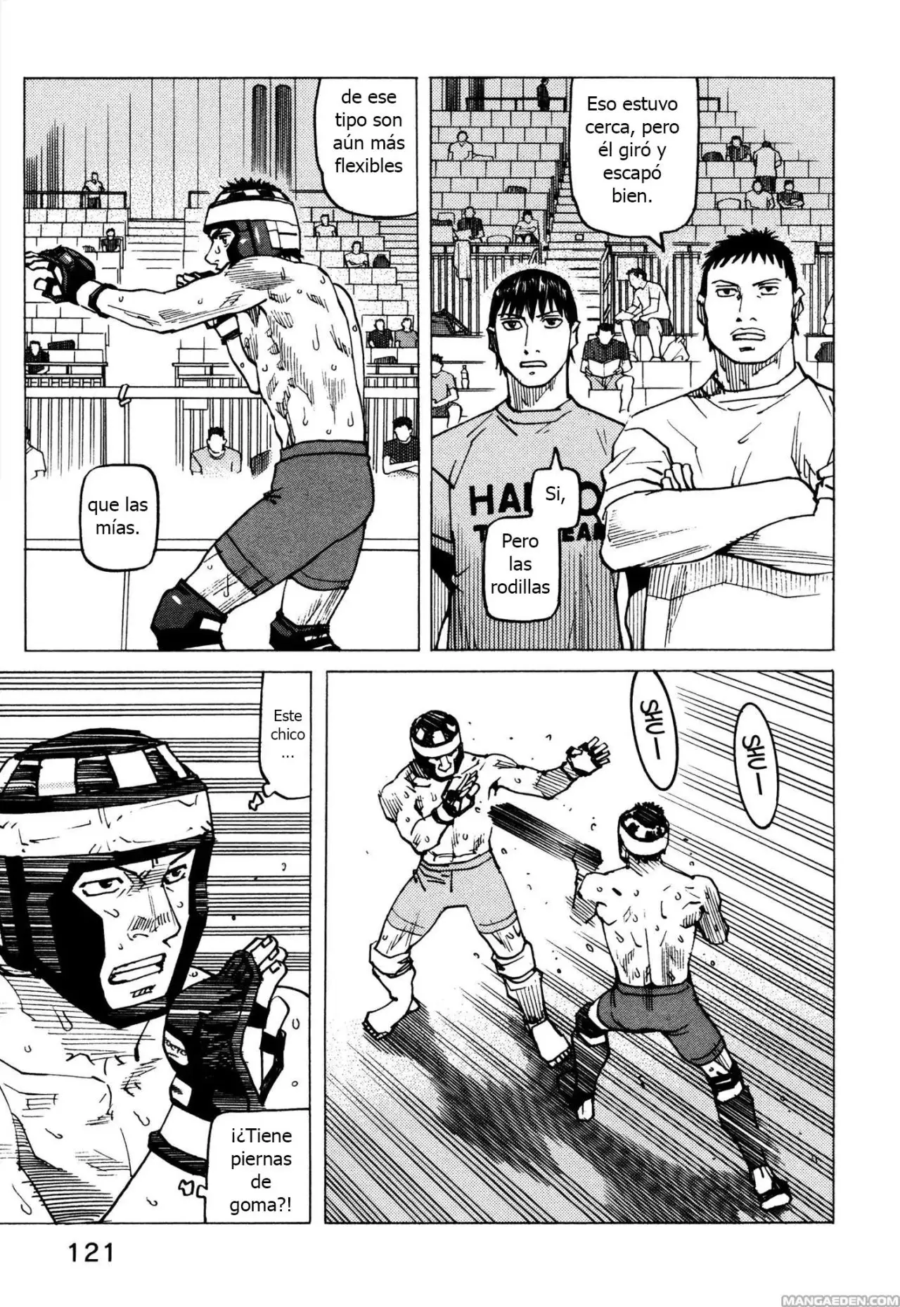 All Rounder Meguru capítulo 128, página 13