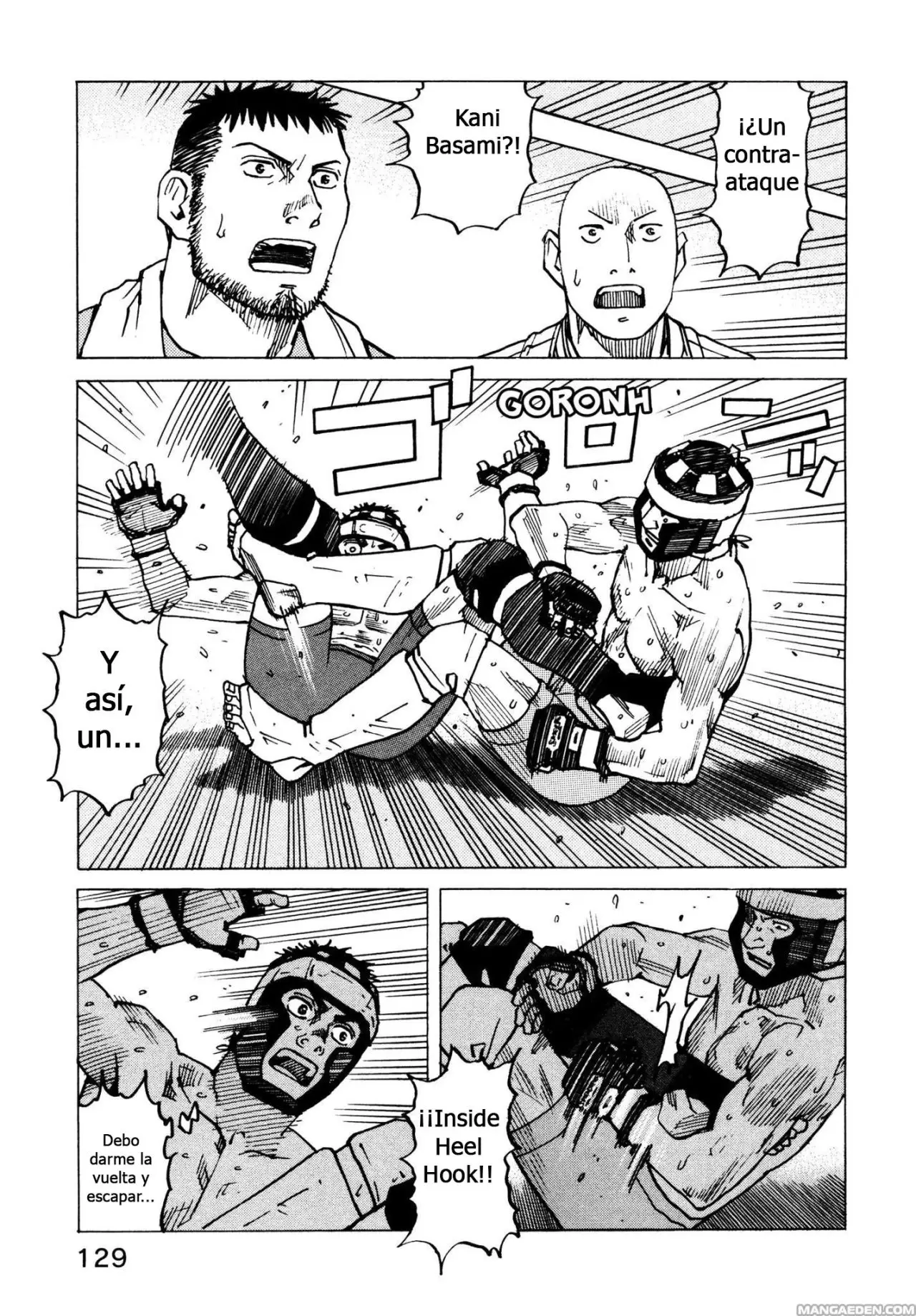 All Rounder Meguru capítulo 128, página 21