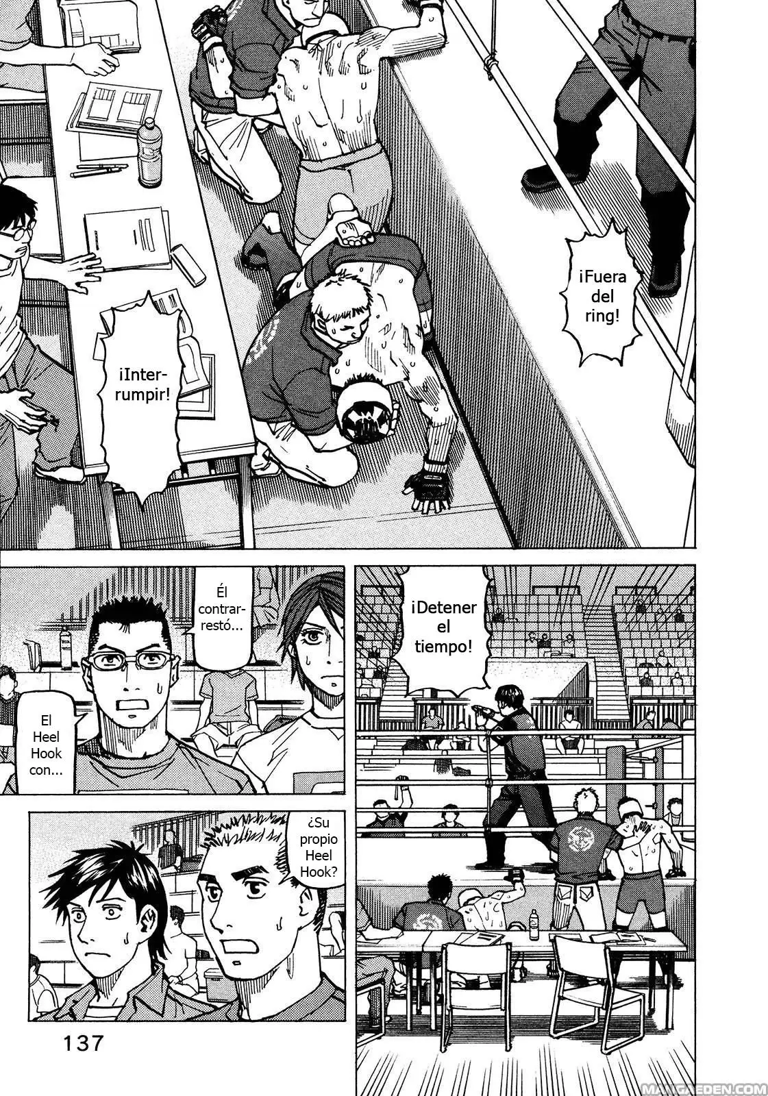 All Rounder Meguru capítulo 129, página 5