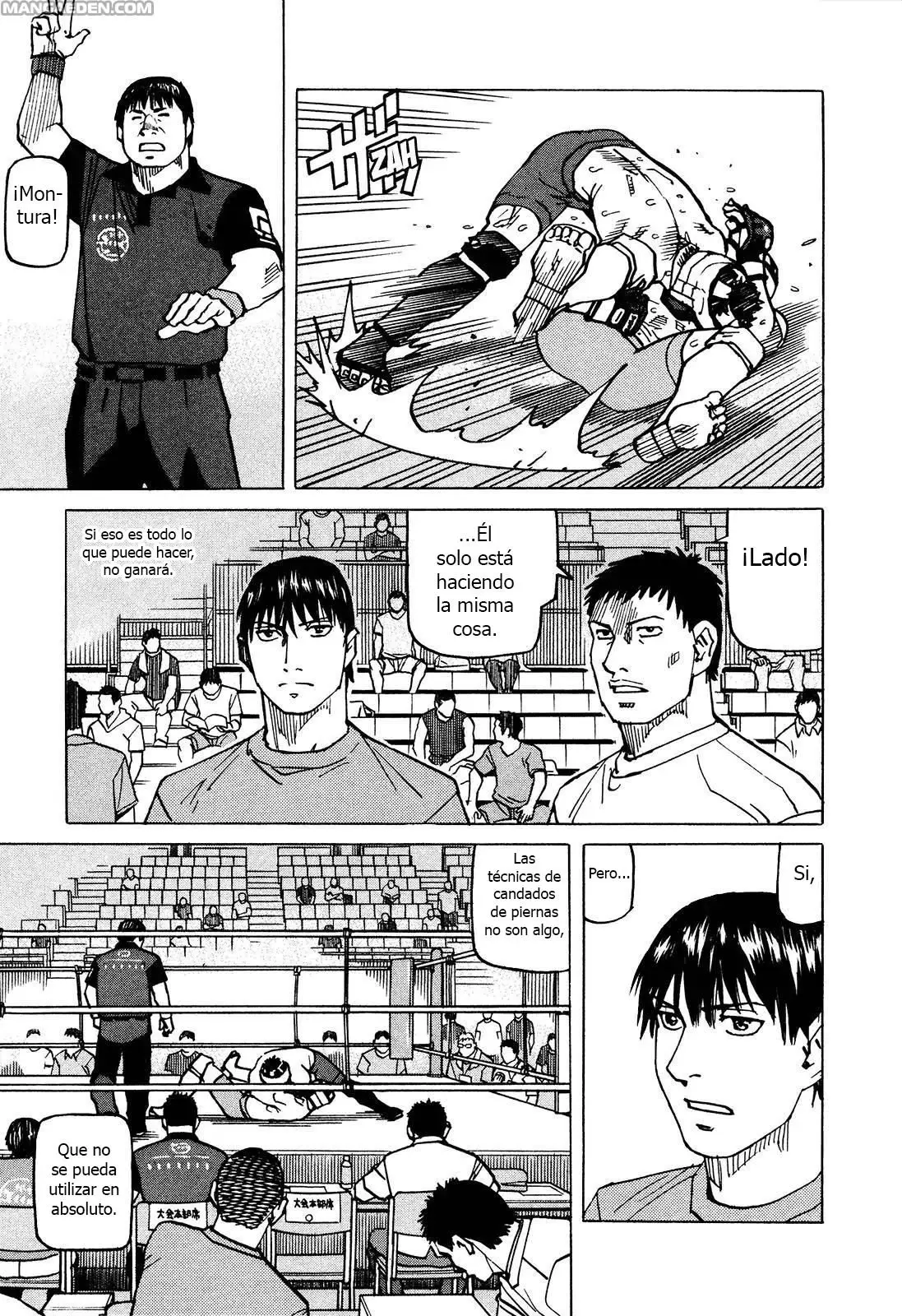 All Rounder Meguru capítulo 129, página 15
