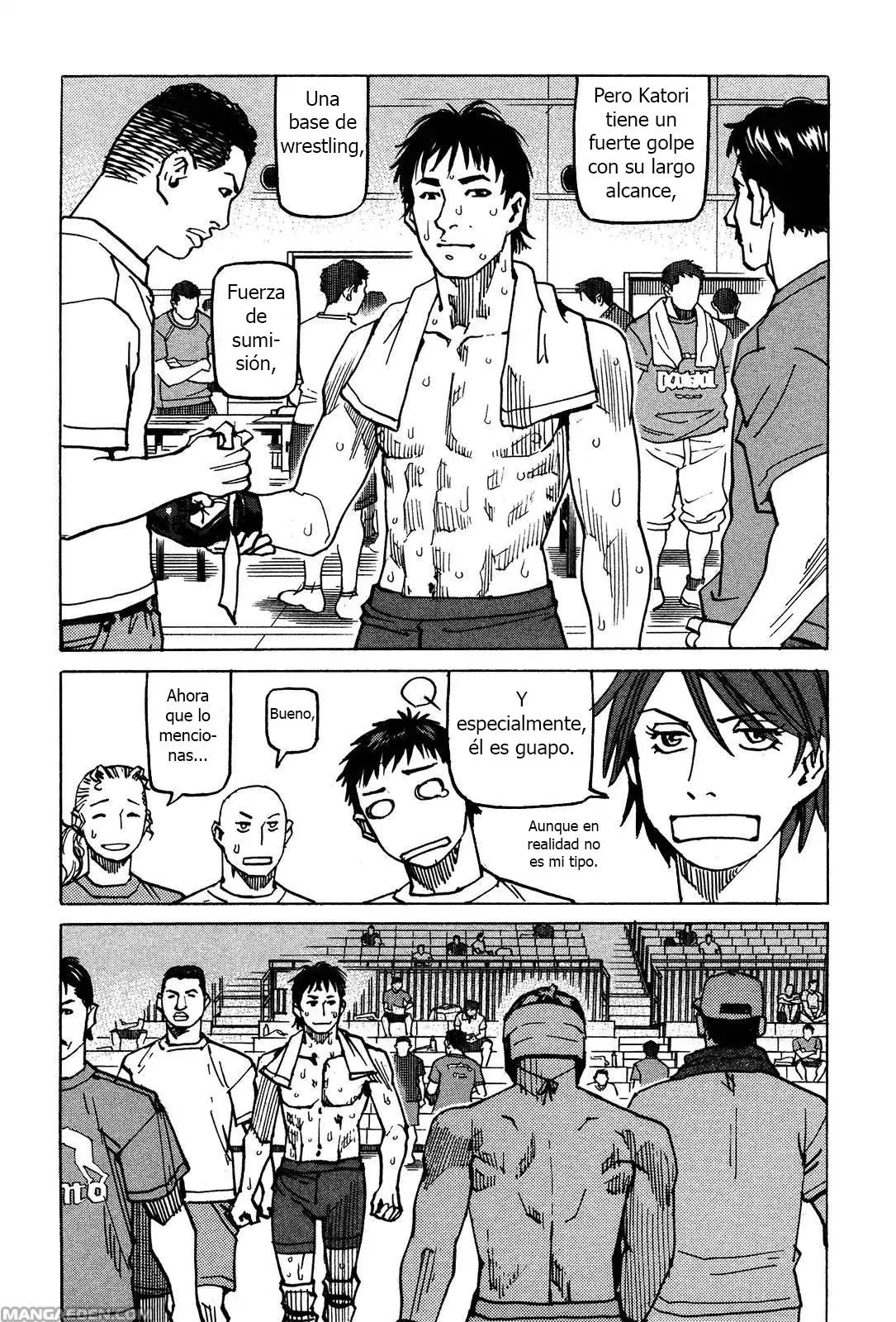 All Rounder Meguru capítulo 131, página 15