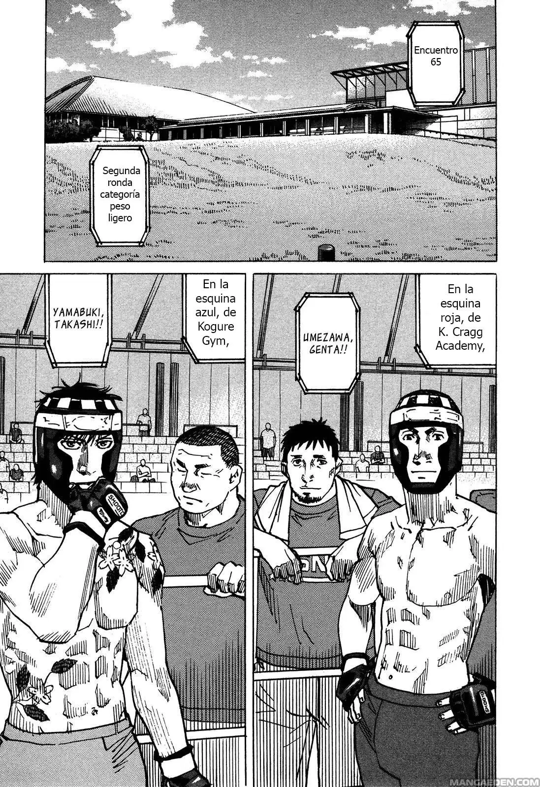 All Rounder Meguru capítulo 131, página 19