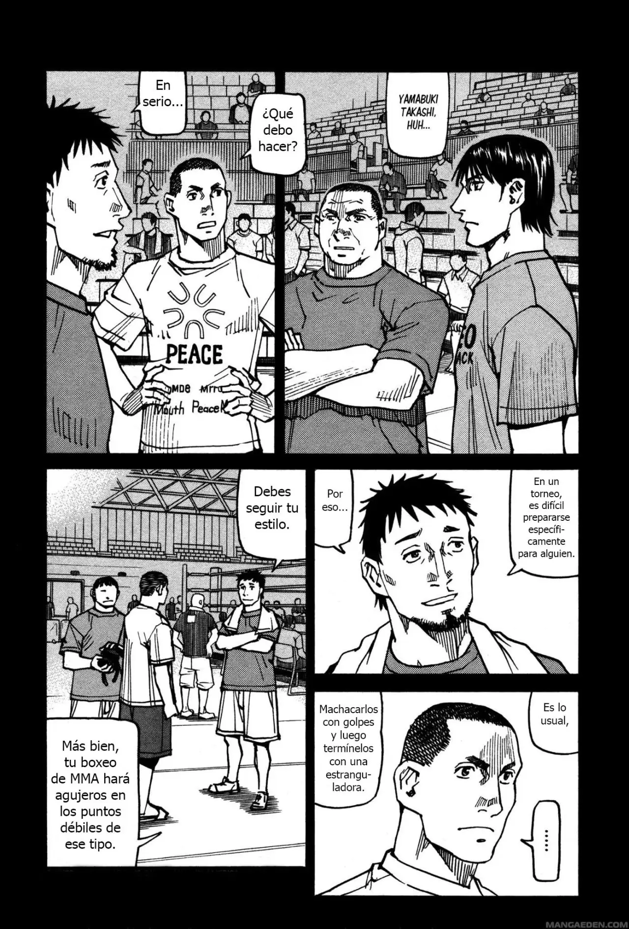 All Rounder Meguru capítulo 132, página 5