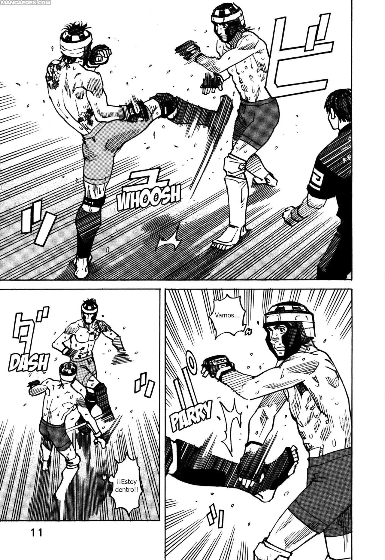 All Rounder Meguru capítulo 132, página 12