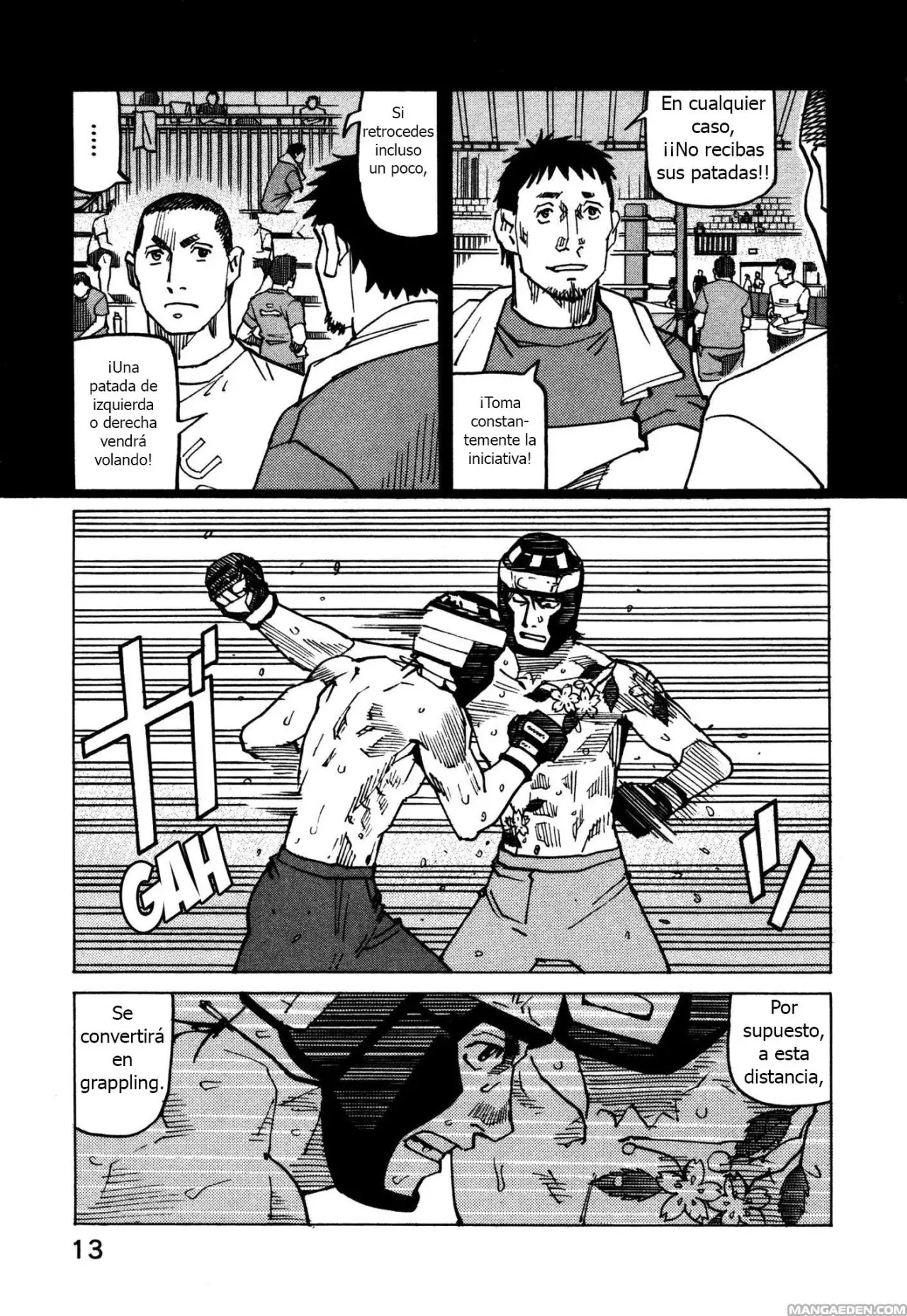 All Rounder Meguru capítulo 132, página 14