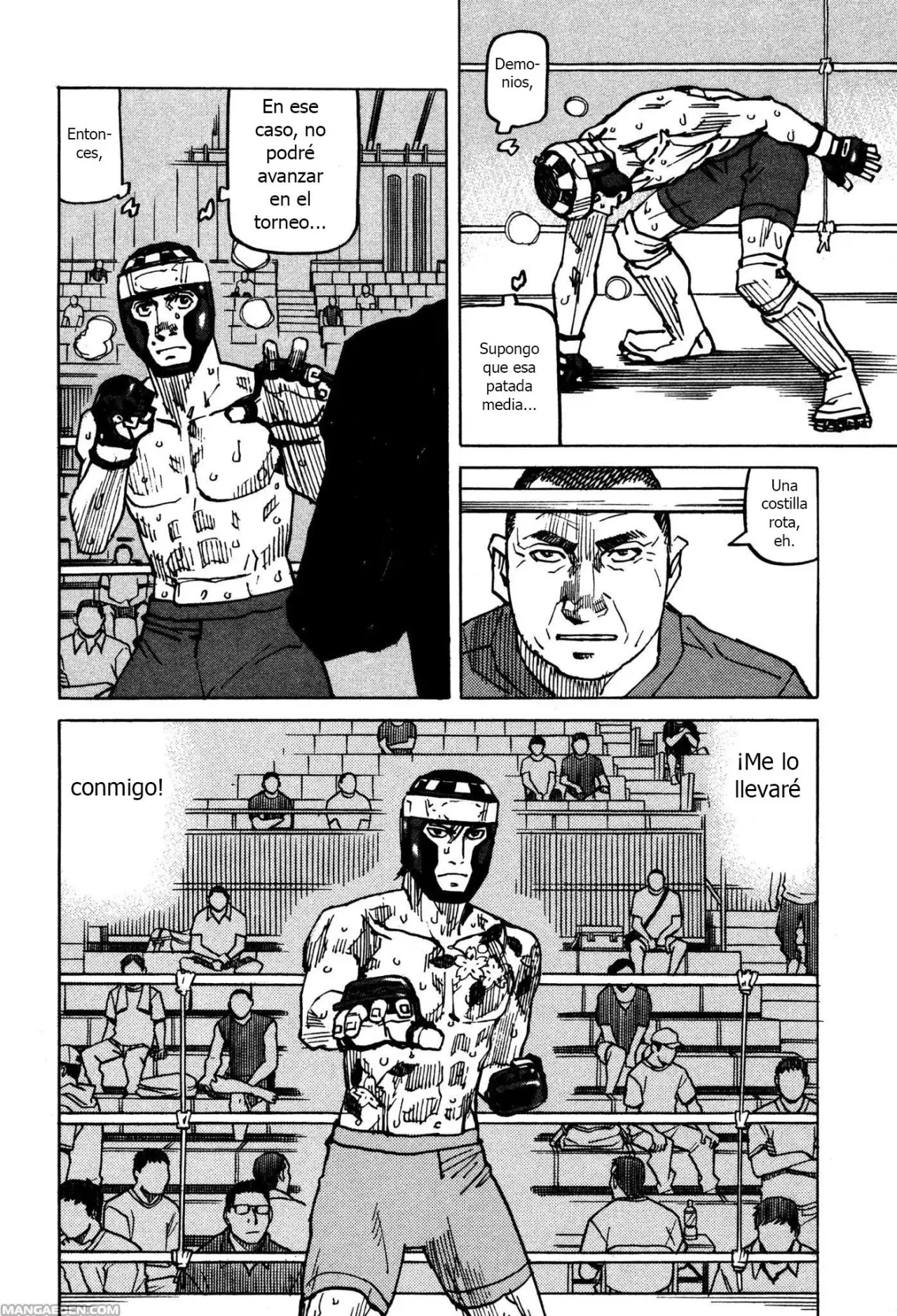 All Rounder Meguru capítulo 133, página 16