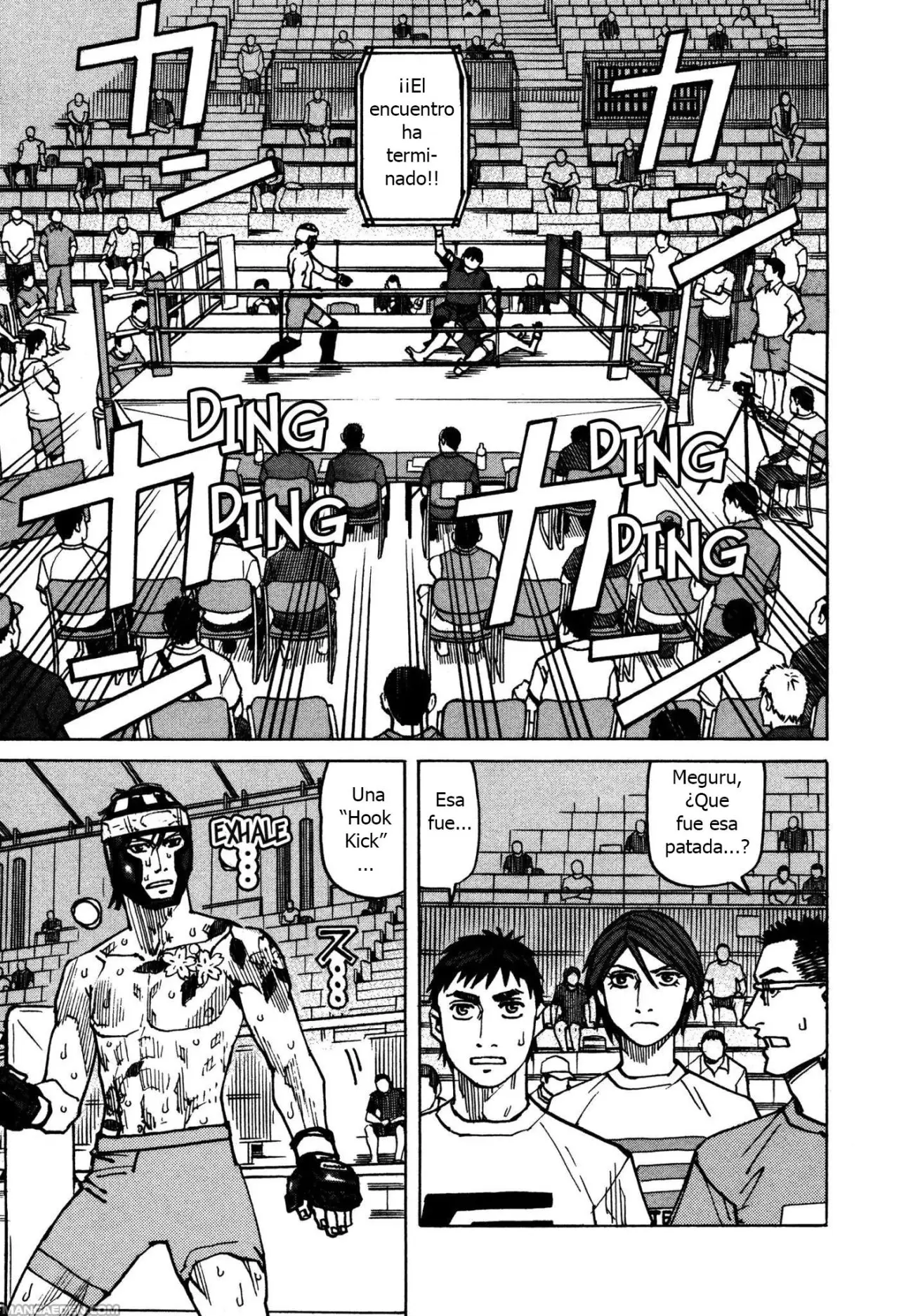 All Rounder Meguru capítulo 134, página 3
