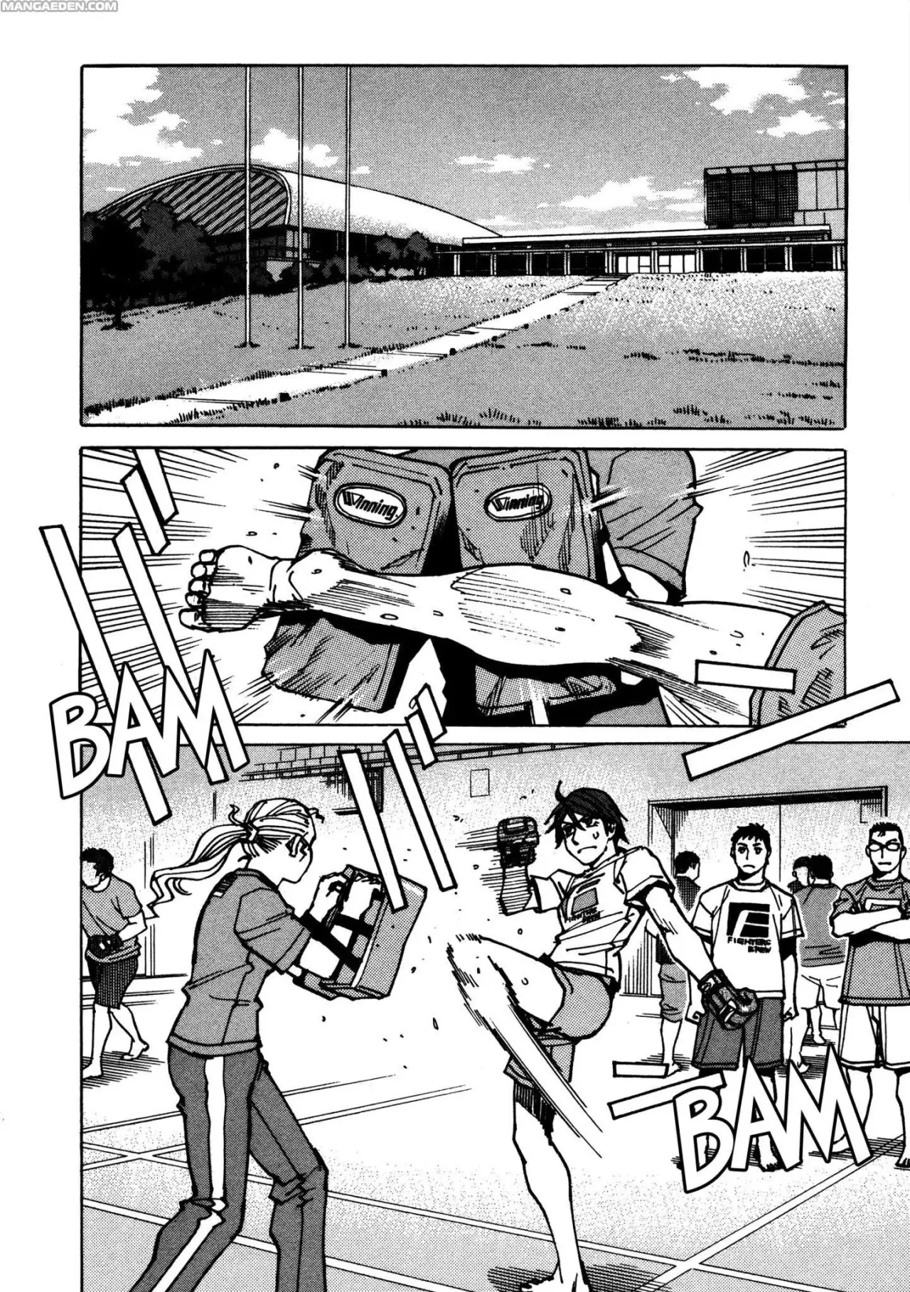 All Rounder Meguru capítulo 134, página 8