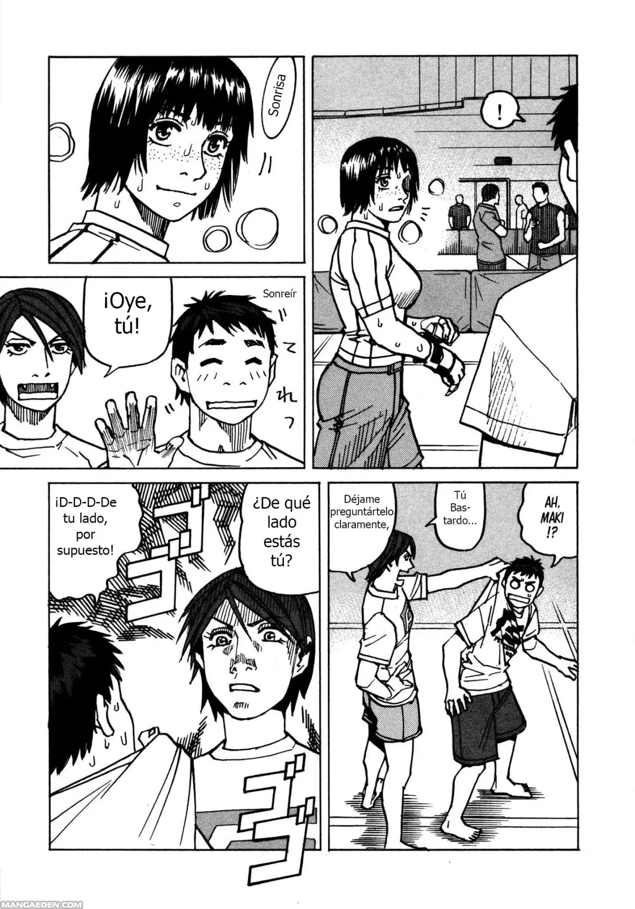 All Rounder Meguru capítulo 134, página 11