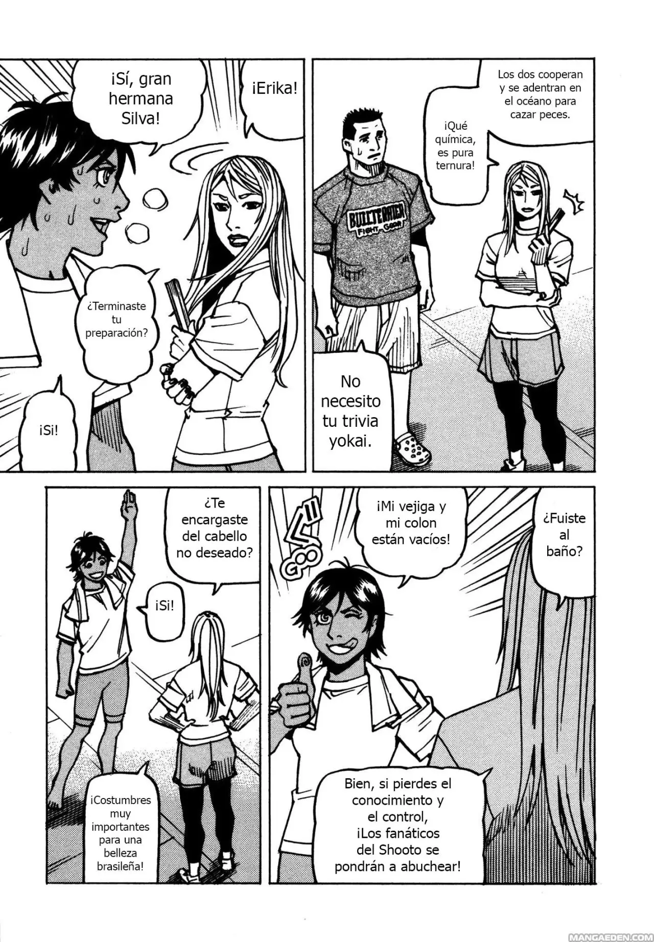 All Rounder Meguru capítulo 134, página 13