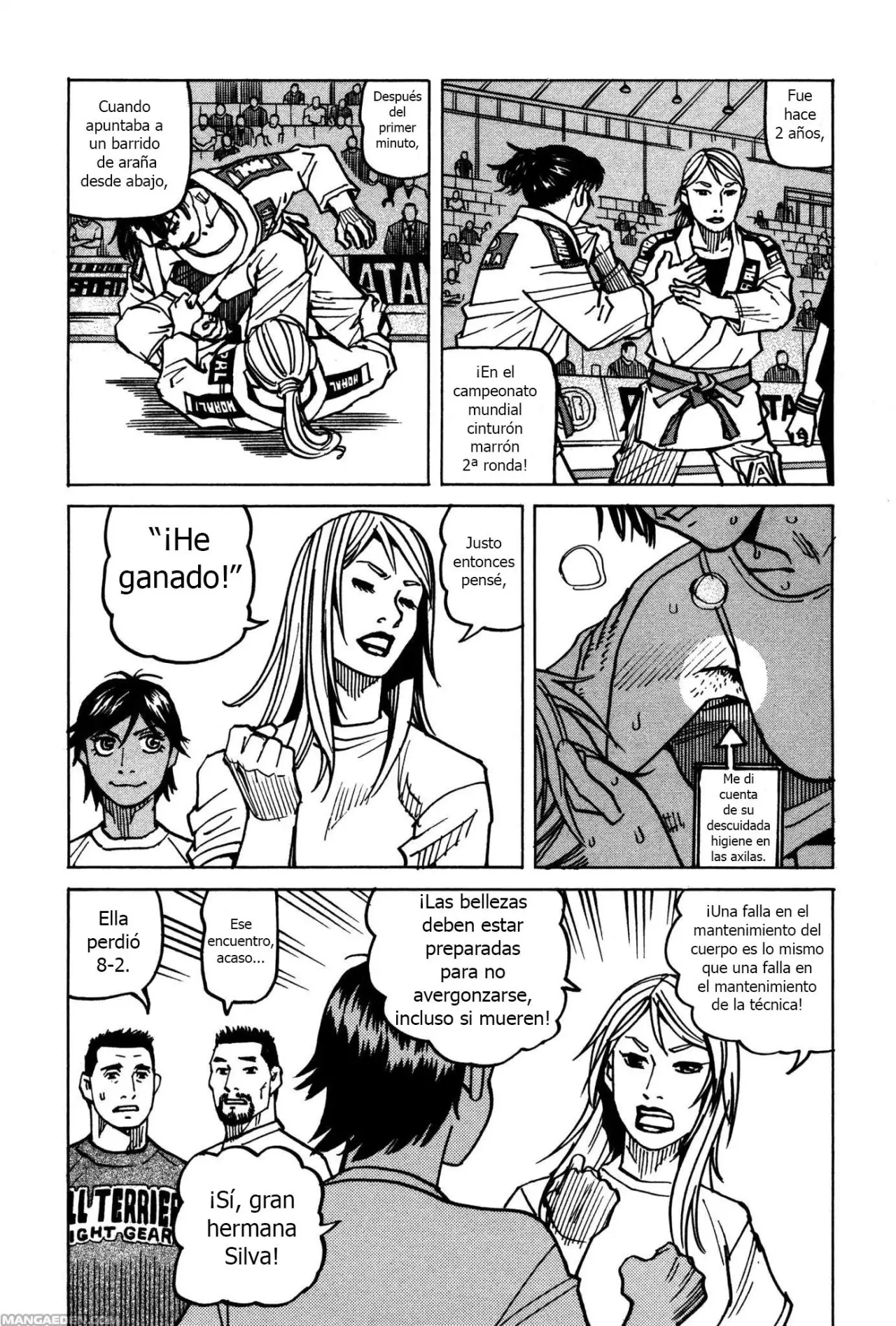 All Rounder Meguru capítulo 134, página 14